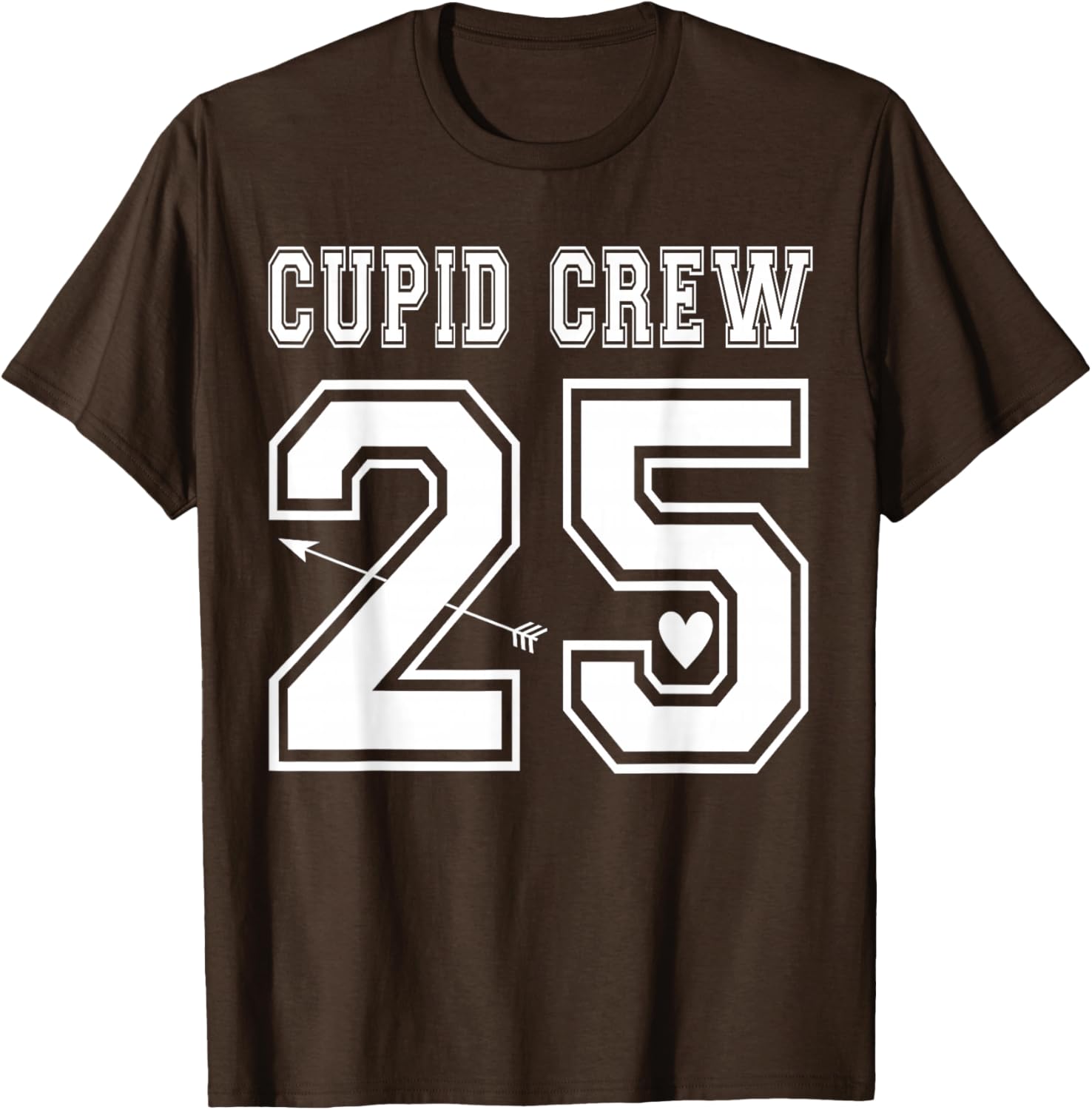 Cupid Crew 2025 Valentine's Day Love Sports Jersey Style T-Shirt - 9
