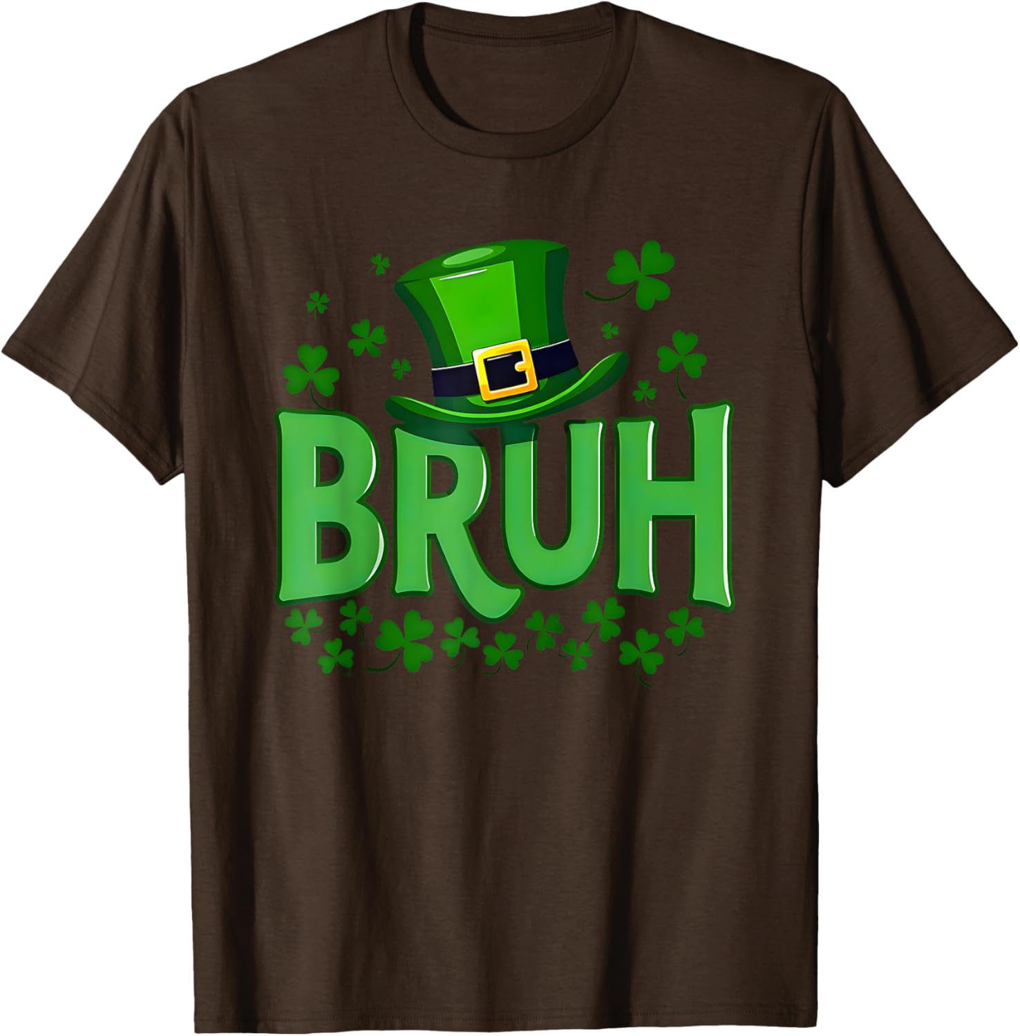Cool Bruh Dabbing Shamrock T-Shirt for St Patricks Day Teens and Kids - 7