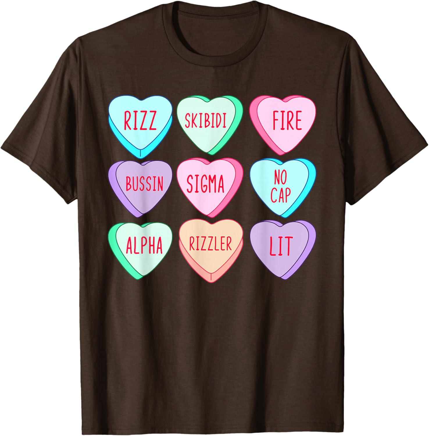 Funny Skibidi Valentine's Day Rizz T-Shirt for Lovable Couples - 18