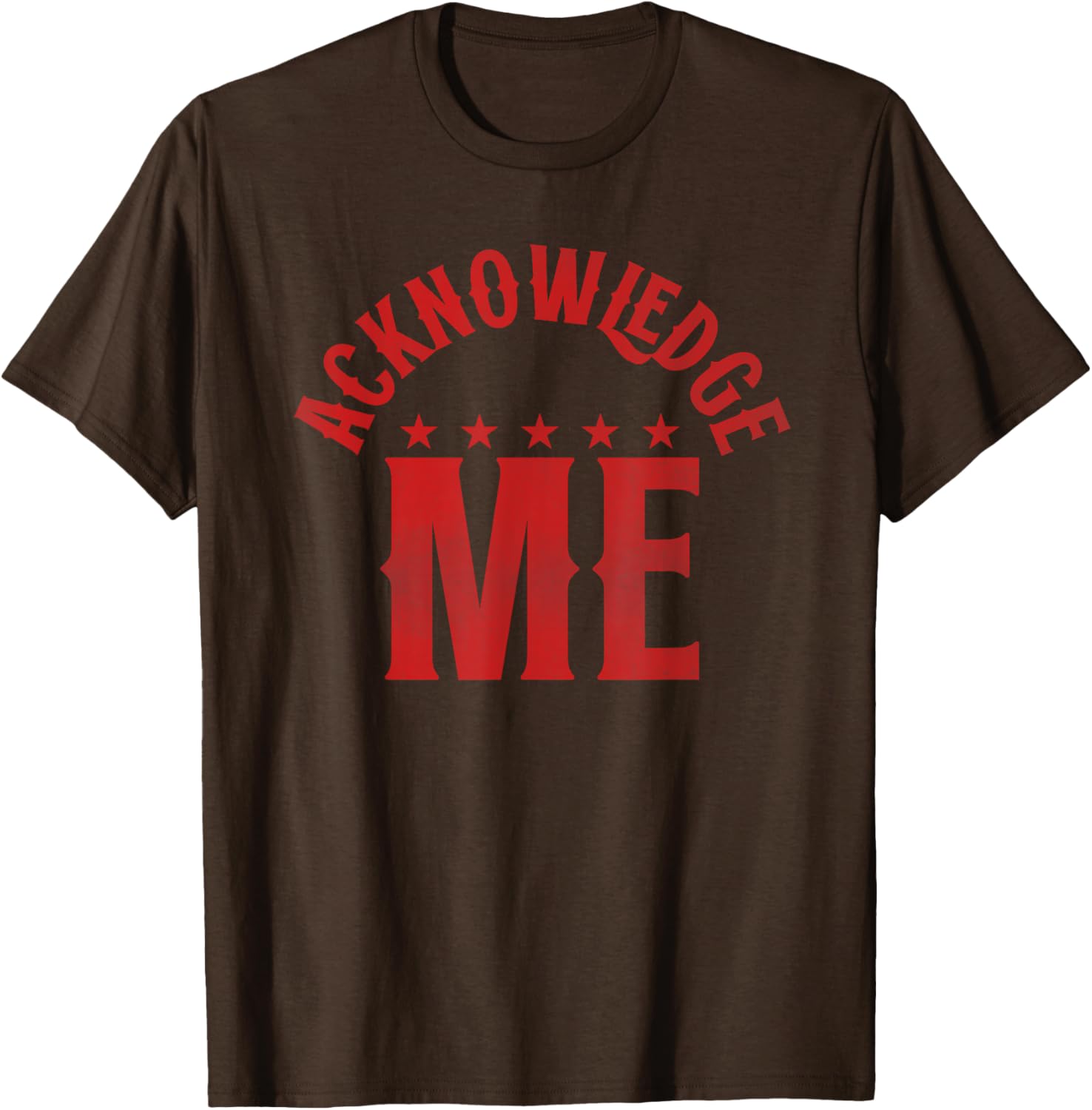 Acknowledge Me Retro Vintage Sports Competition T-Shirt for All Seasons - 25