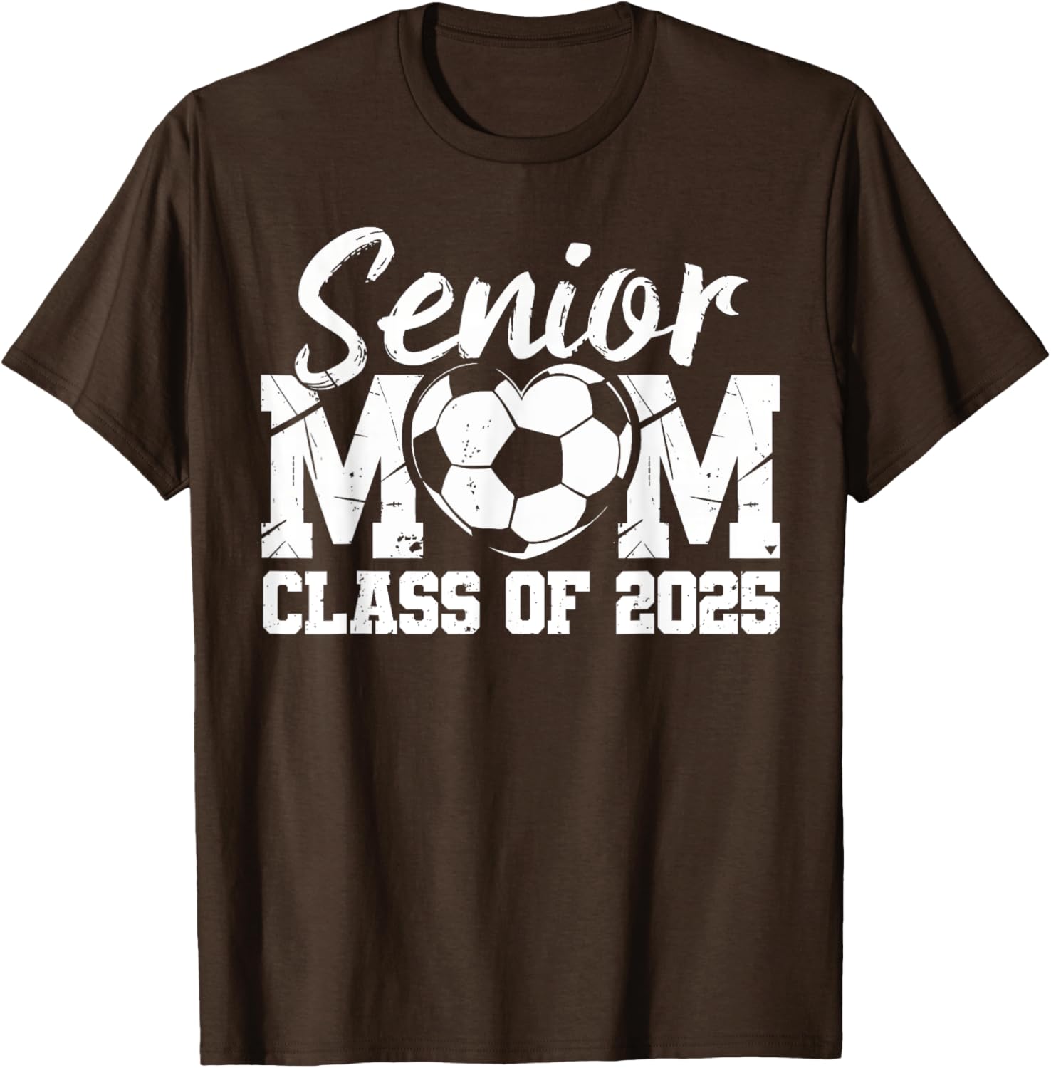 Soccer Mom Class of 2025 Graduate T-Shirt for Proud Senior Mamas - 2