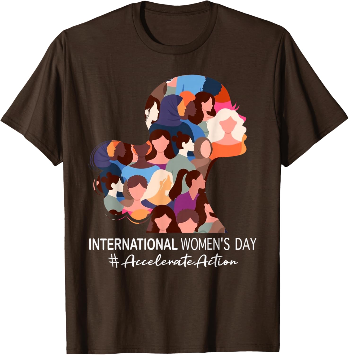 Accelerate Action Women's Day 2025 T-Shirt Stylish Comfort for Everyday Wear - 1