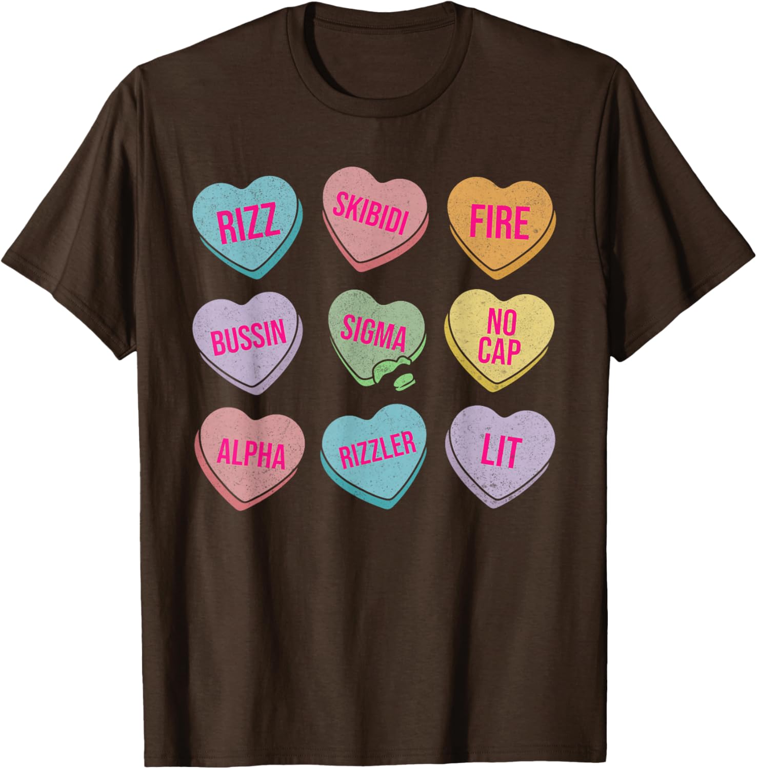 Skibidi Funny Valentine's Day Rizz Toddler T-Shirt for Boys - 1
