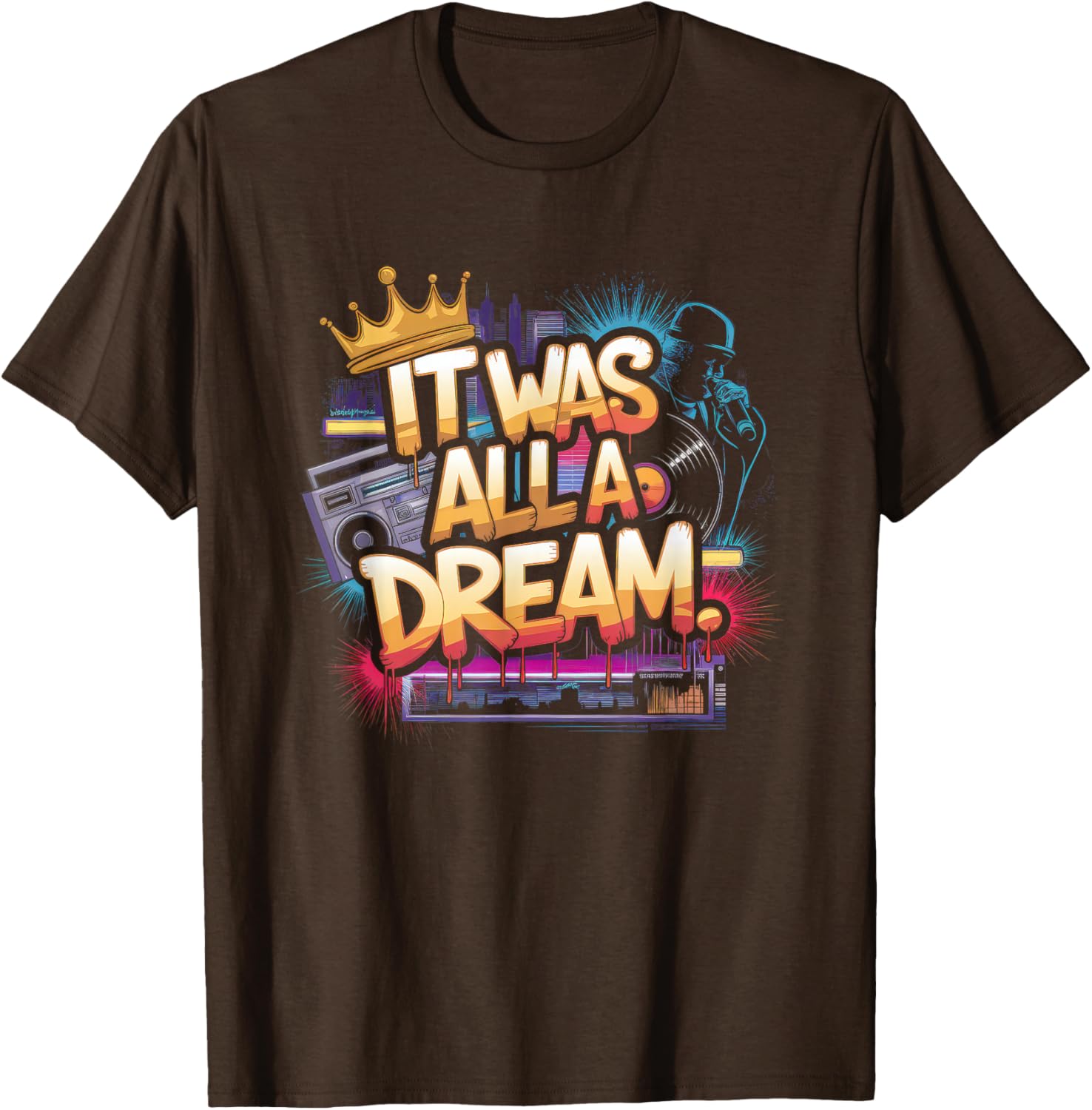 90s Hip Hop Dream T-Shirt for Men and Women Retro Rap Style Fashion - 24