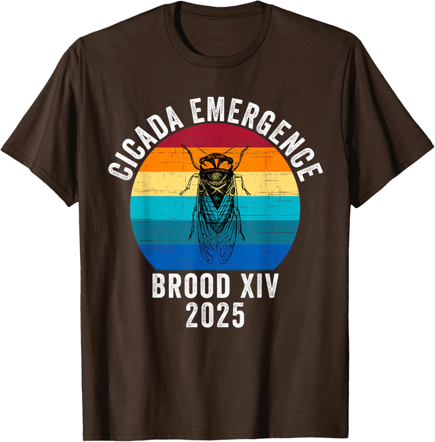 Cicada Emergence Brood XIV 2025 Funny T-Shirt for Nature Lovers - 6