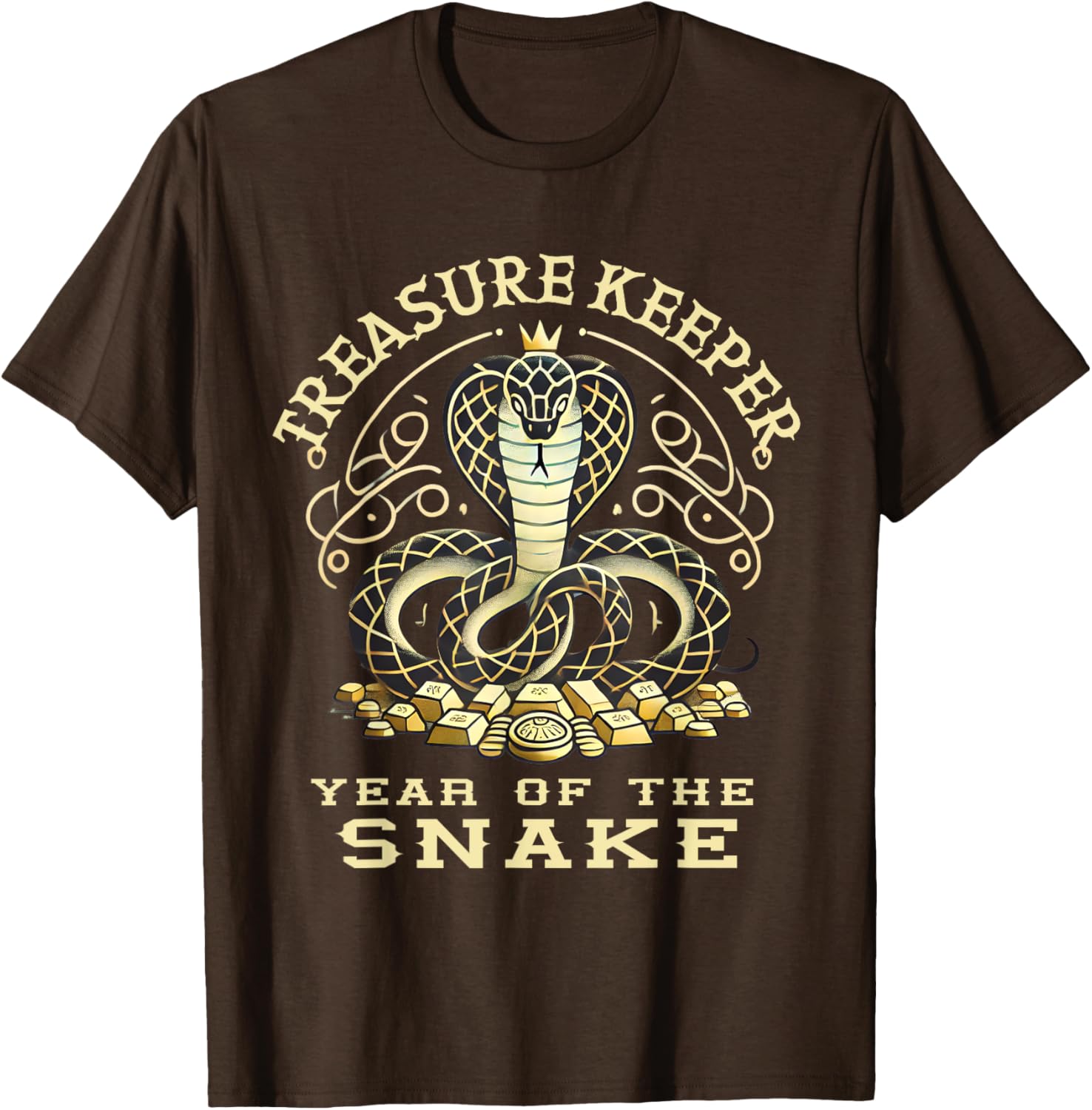 Treasure Keeper Year of Snake T-Shirt – Stylish Chinese Design Apparel - 7