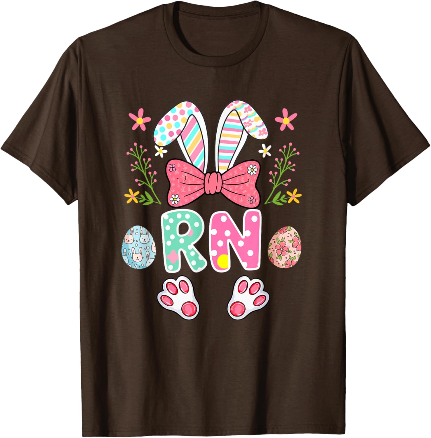 RN Job Easter Bunny Women's Costume T-Shirt for Egg Hunting Fun - 12