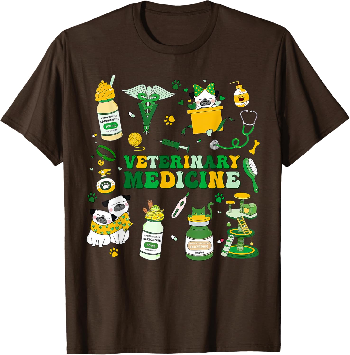 St Patrick's Day Vet Tech T-Shirt for Dog and Cat Lovers - 16