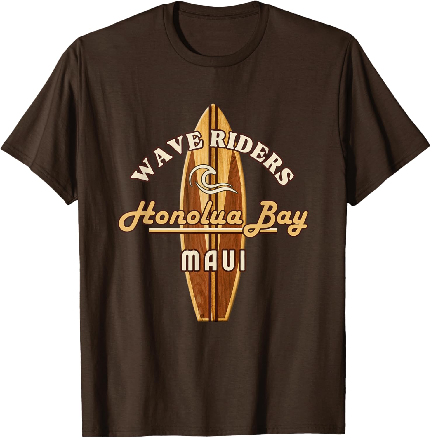 Surf Honolua Bay Maui Vacation T-Shirt for Surf Lovers and Beach Fun - 10
