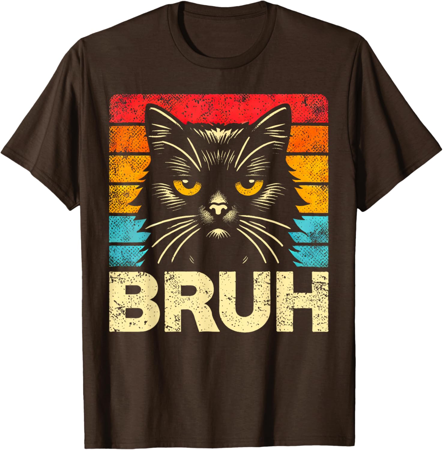 Funny Cat Bruh Meme T-Shirt for Boys, Girls, Kids, and Adults - 9