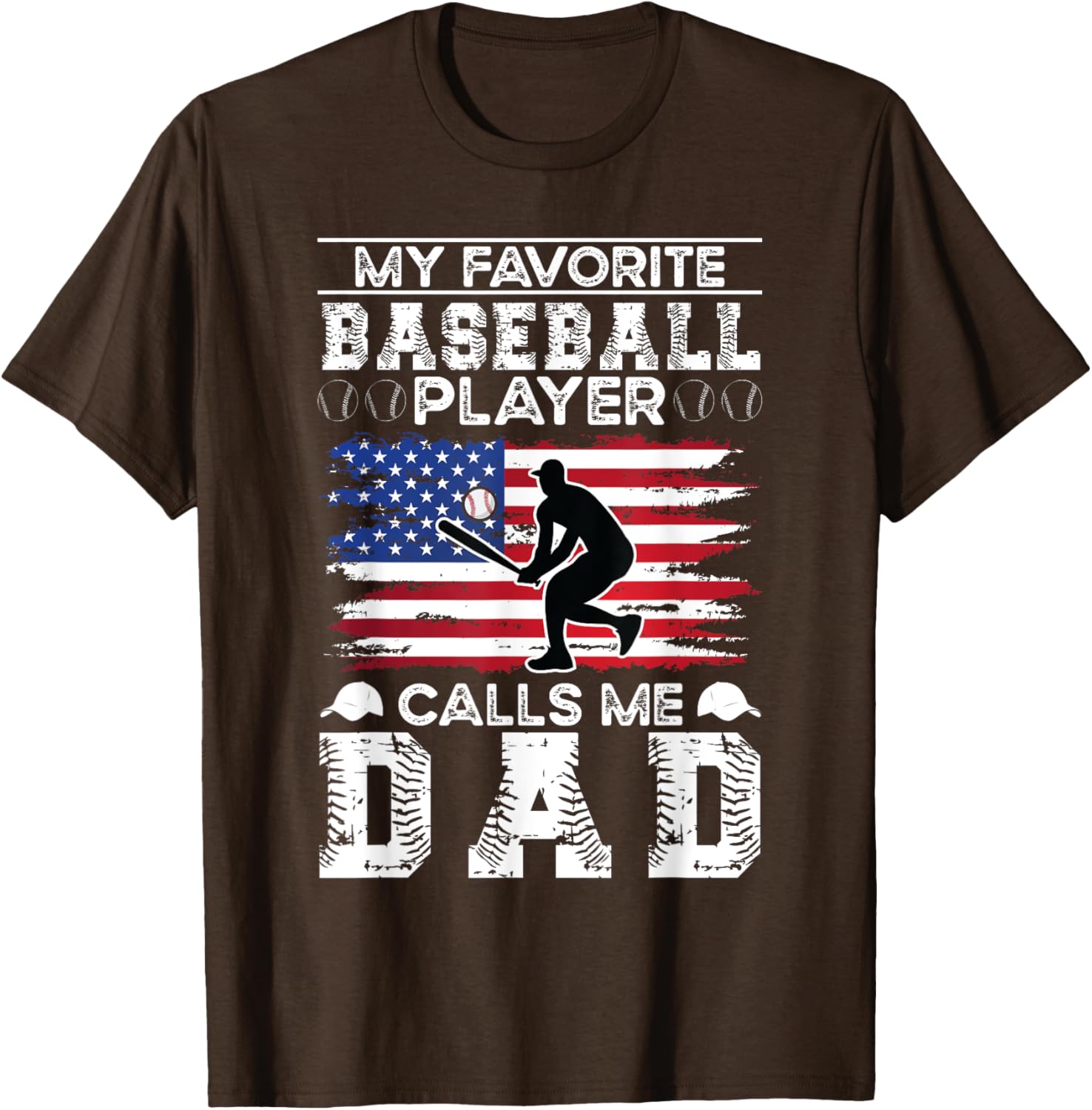 Cool Baseball Dad T-Shirt for Sports Lovers - Comfortable & Stylish Gear - 7