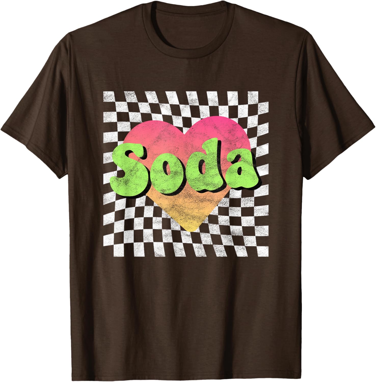 Soda Lover Heart Vintage Retro T-Shirt for Fun and Stylish Outfits - 17