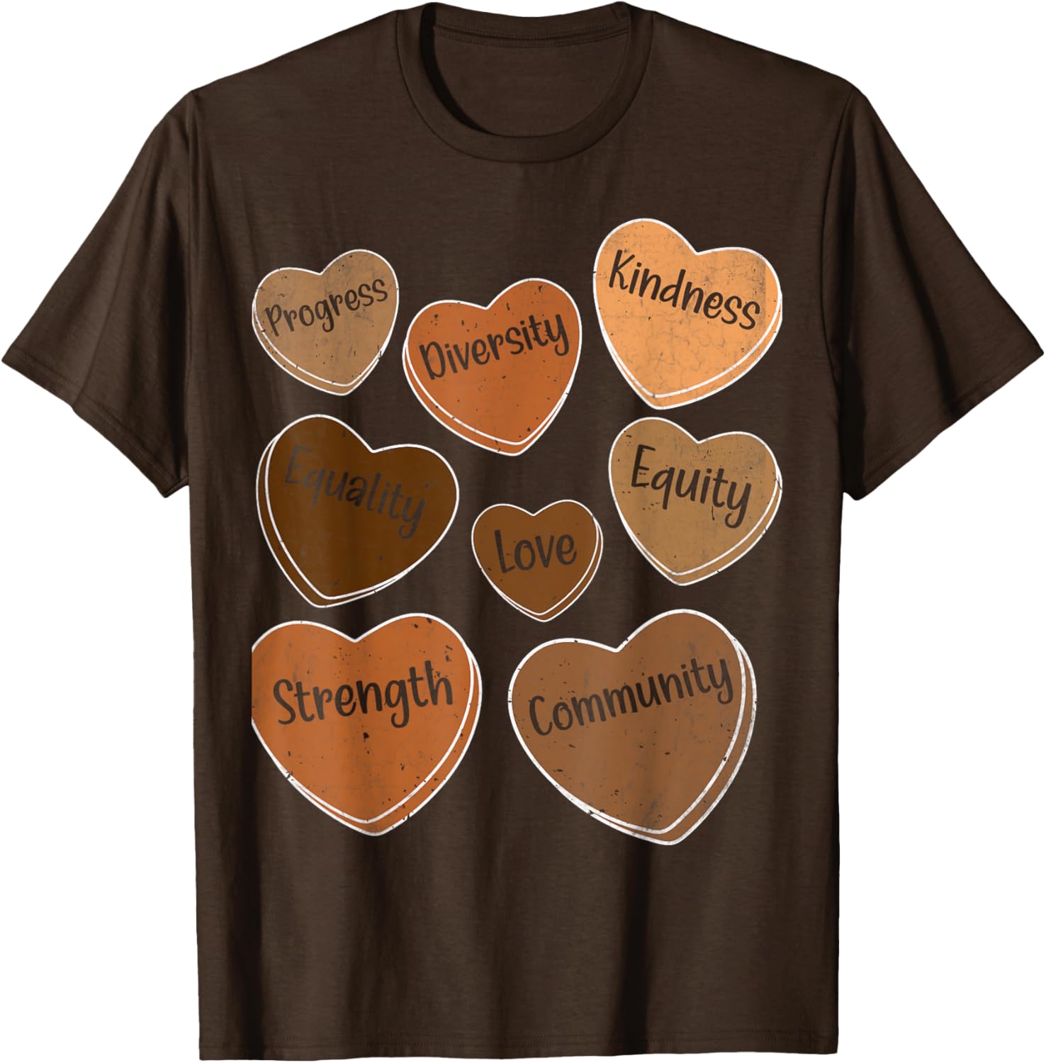 Celebrate Black History Month with Proud Black Women Heart T-Shirt - 9