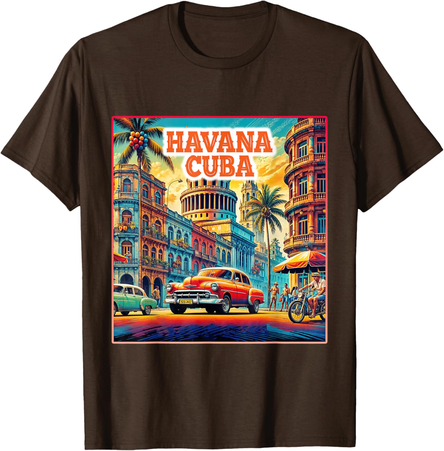 Vintage Havana Cuba Family Trip T-Shirt - Retro Tourist Tee for Fun Adventures - 19
