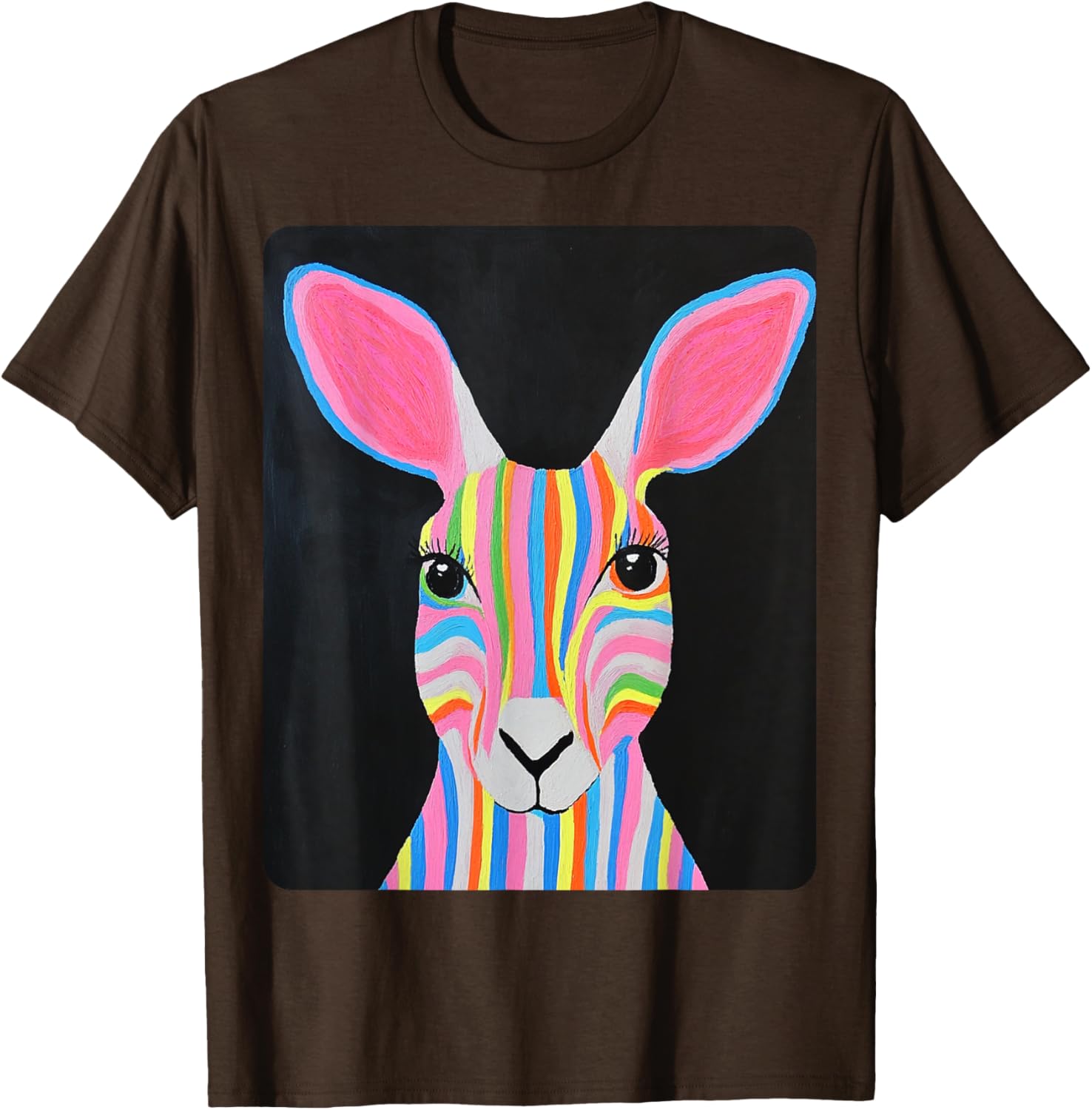 Vibrant Kangaroo Graphic T-Shirt for Style Lovers and Animal Fans - 20