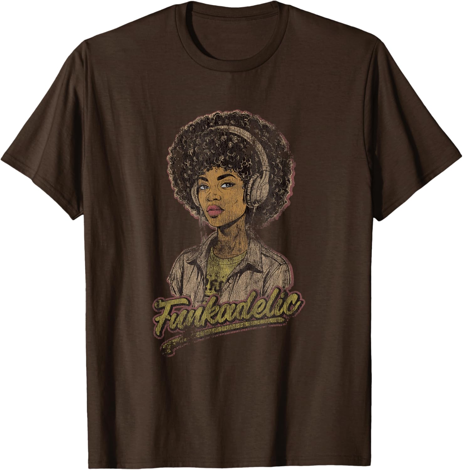70s Funk Afro Women Soul Retro Vintage Graphic T-Shirt for Cool Style - 20