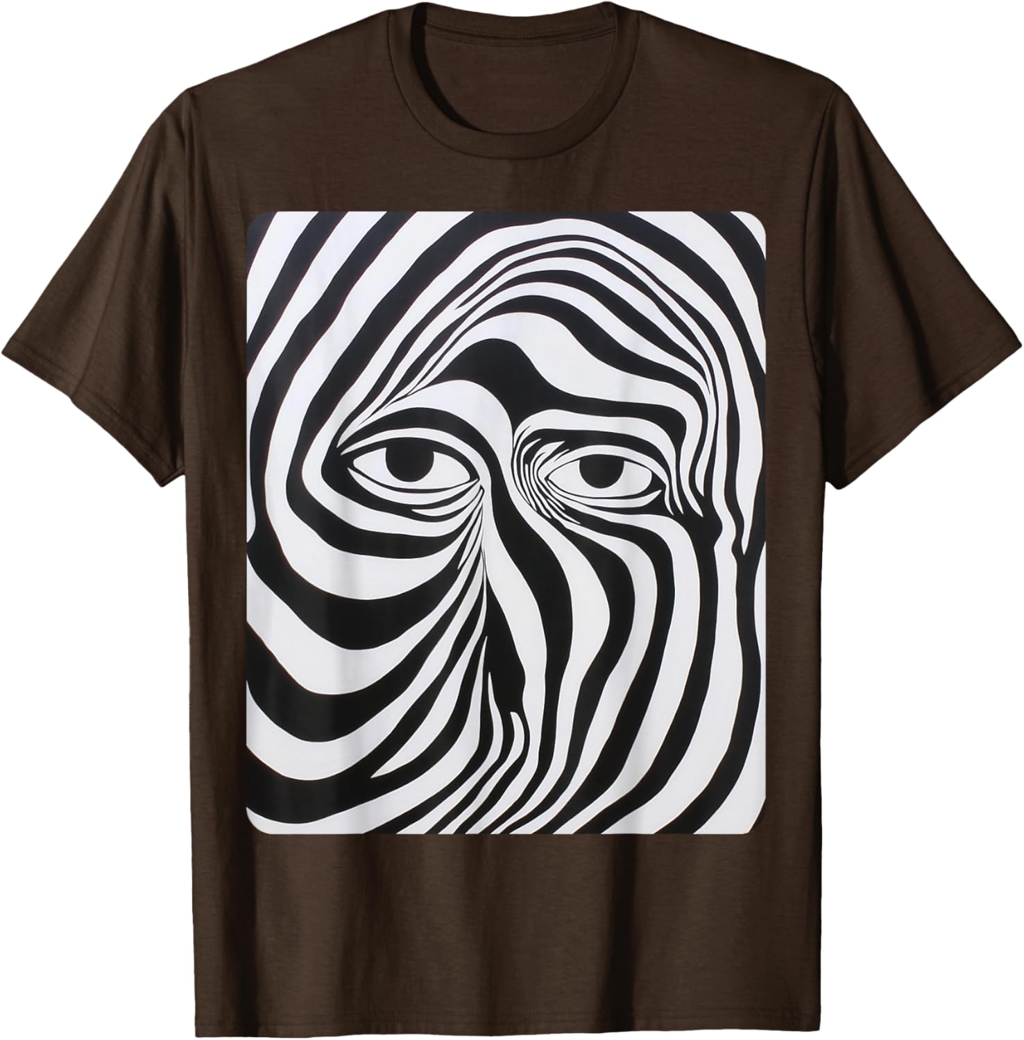 Stylish Eyes White and Black Designer T-Shirt for Trendy Fashion Lovers - 26