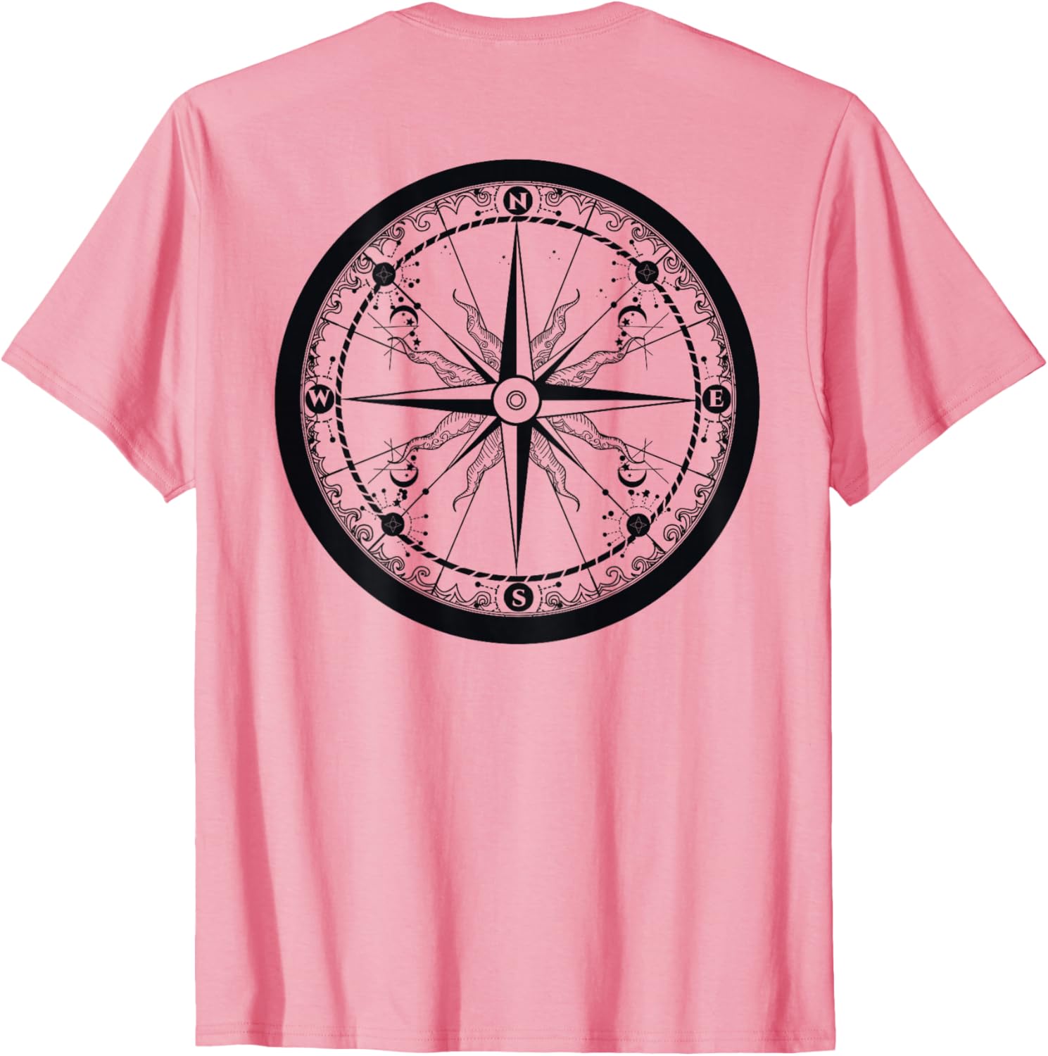 Beautiful Compass Sailing and Hiking Adventure T-Shirt for Travelers - 12