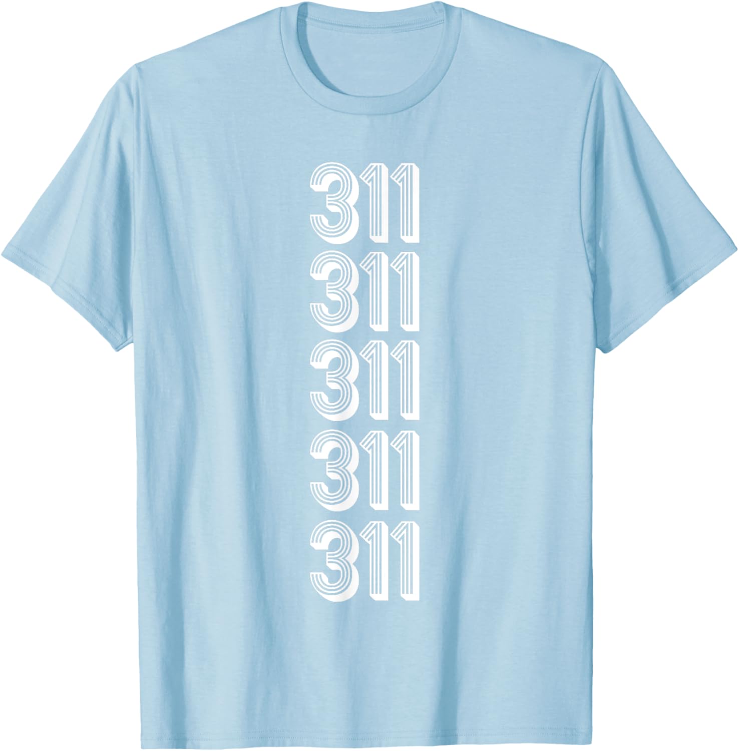 311 Area Code Chicago T-Shirt for Trendy City Lovers and Travelers - 26
