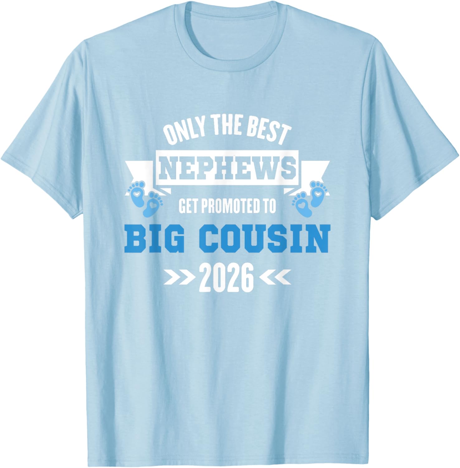 Best Nephew Big Cousin T-Shirt Est 2026 Perfect Gift for Family - 6