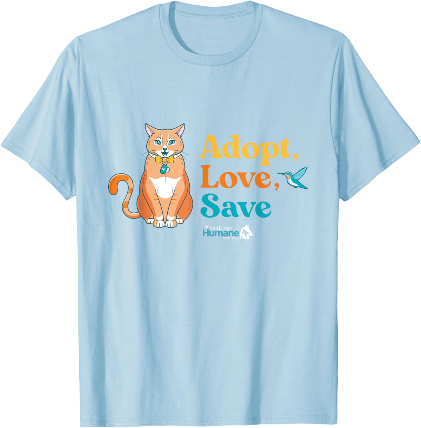 Adopt Love Save Rescue Cat T-Shirt for Men and Women - Perfect Gift! - 8