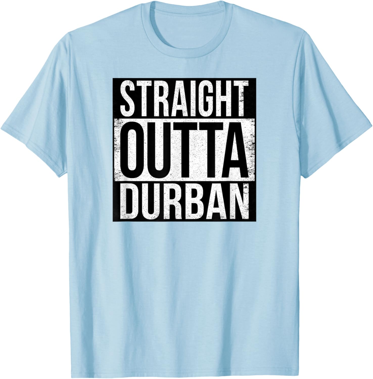 Straight Outta Durban Graphic T-Shirt for Trendy Casual Style - 3