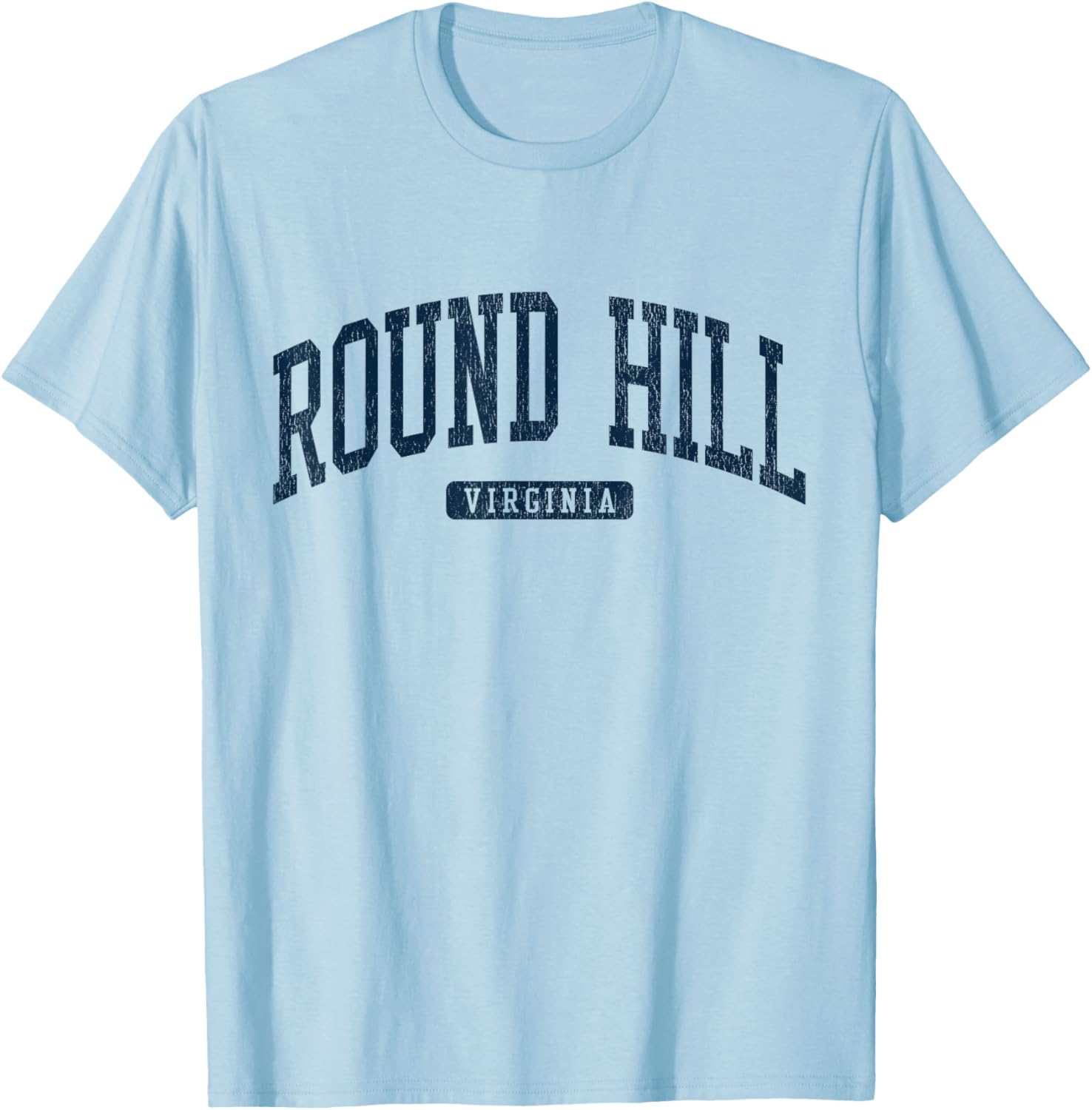 Round Hill Virginia College University Style Blue T-Shirt for Everyone - 7