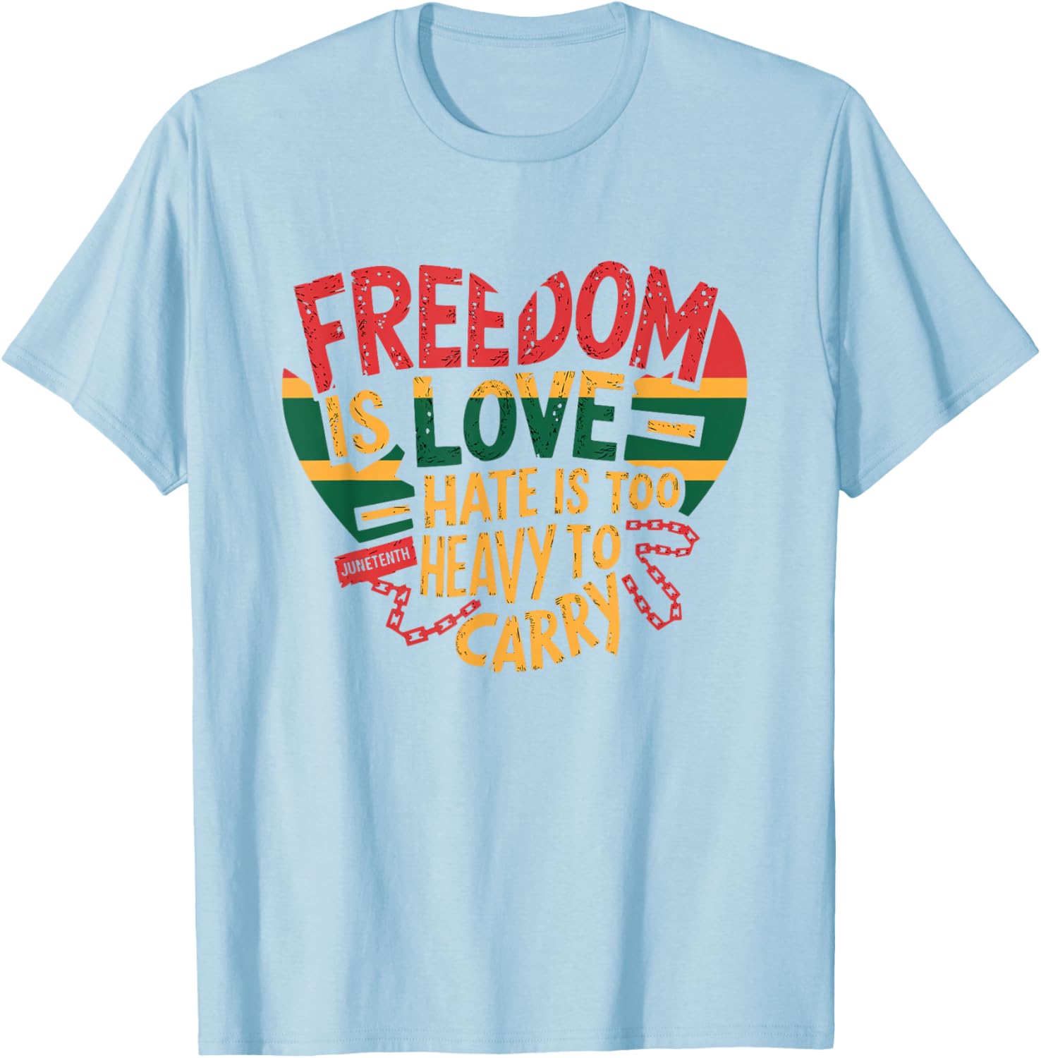 Celebrate Freedom with Our Juneteenth Women's T-Shirt 1865 Design - 1