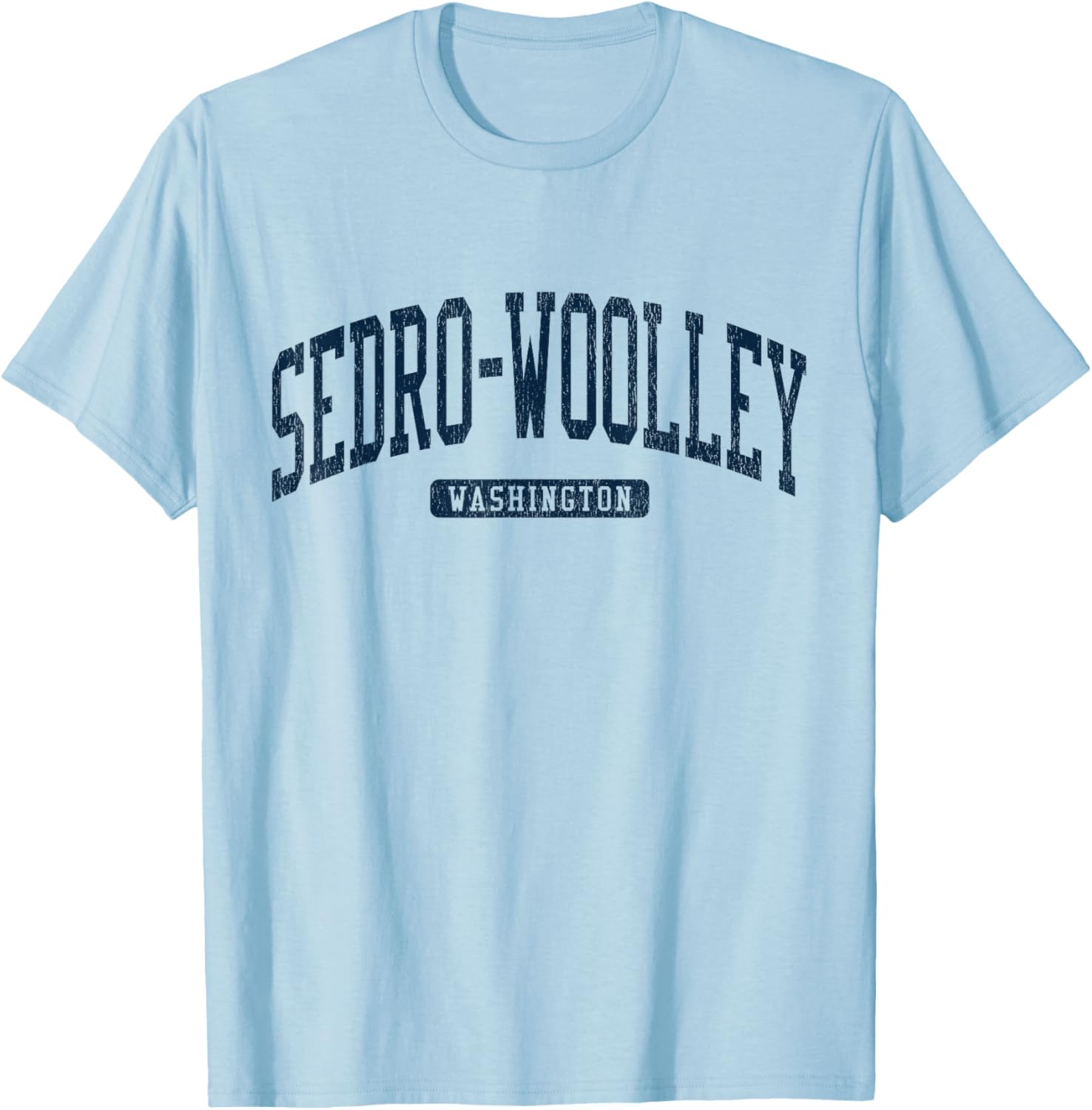 Sedro-Woolley WA College University Blue T-Shirt for Stylish Comfort - 4
