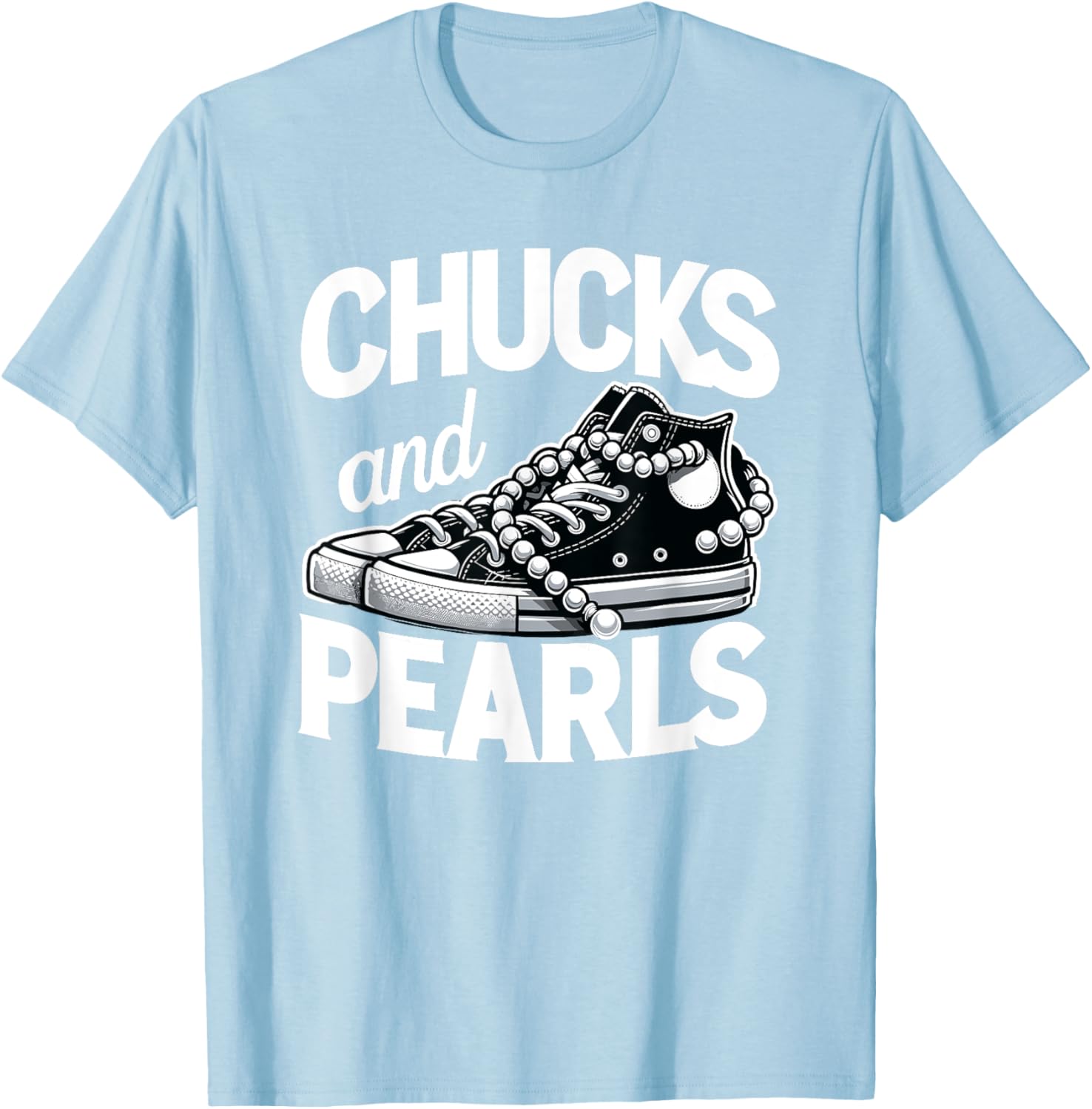Chucks Cute Women's Pearl T-Shirt for Stylish Comfort and Elegance - 1