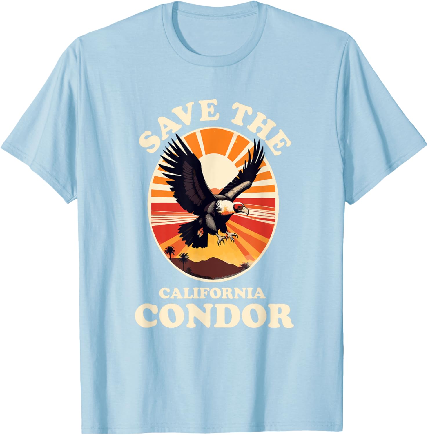 Save the California Condor T-Shirt for Bird Lovers and Nature Enthusiasts - 1