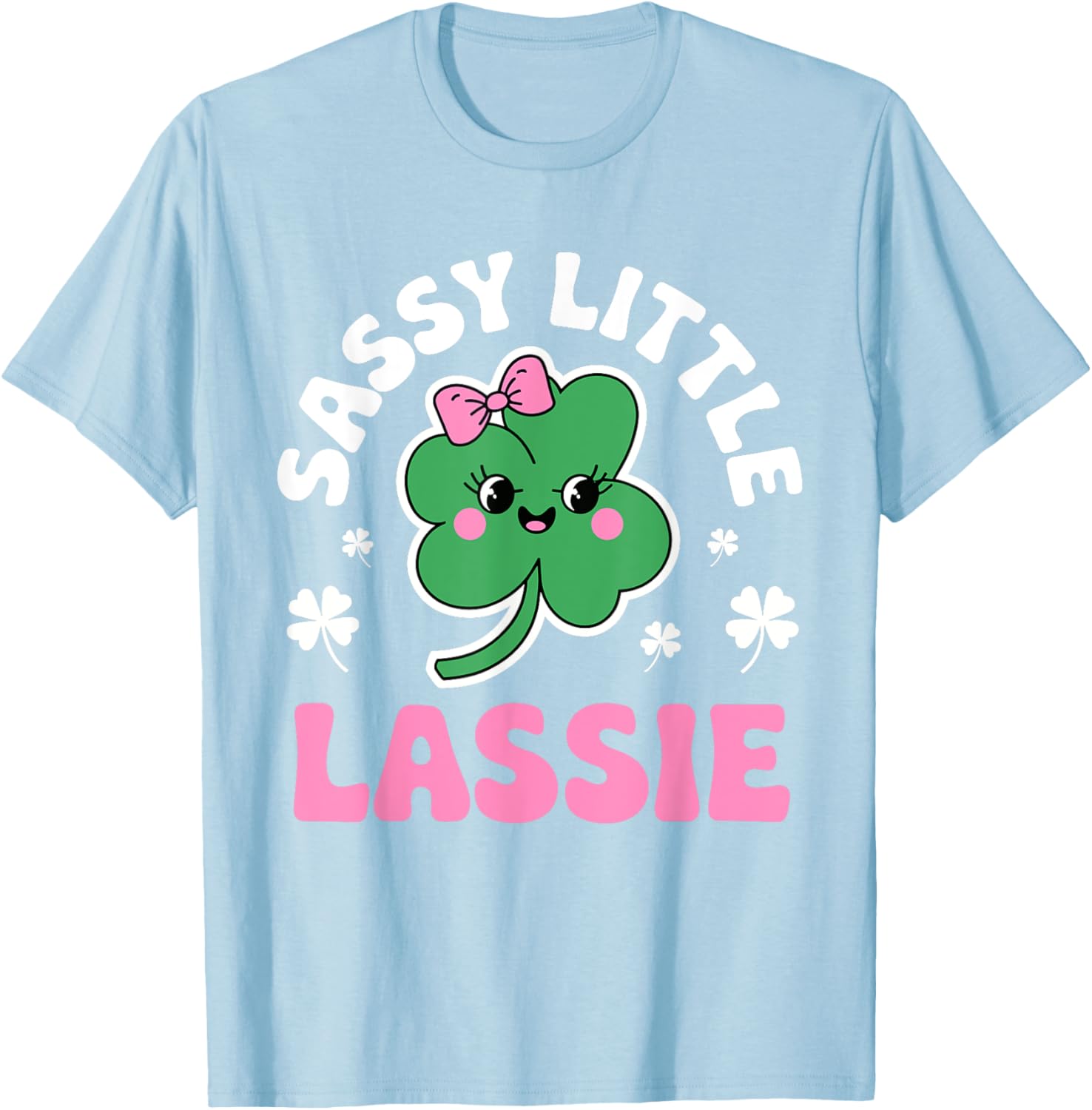 Sassy Little Lassy Girls St Patricks Day T-Shirt Irish Outfit - 4