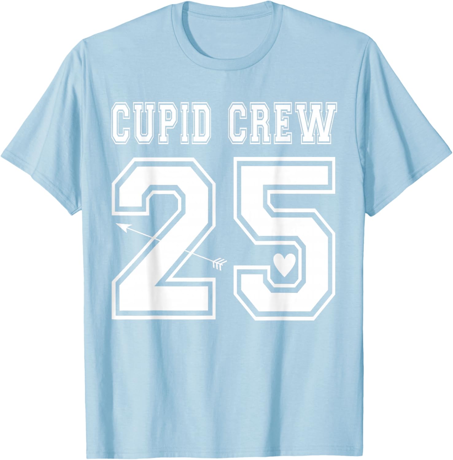 Cupid Crew 2025 Valentine's Day Love Sports Jersey Style T-Shirt - 18