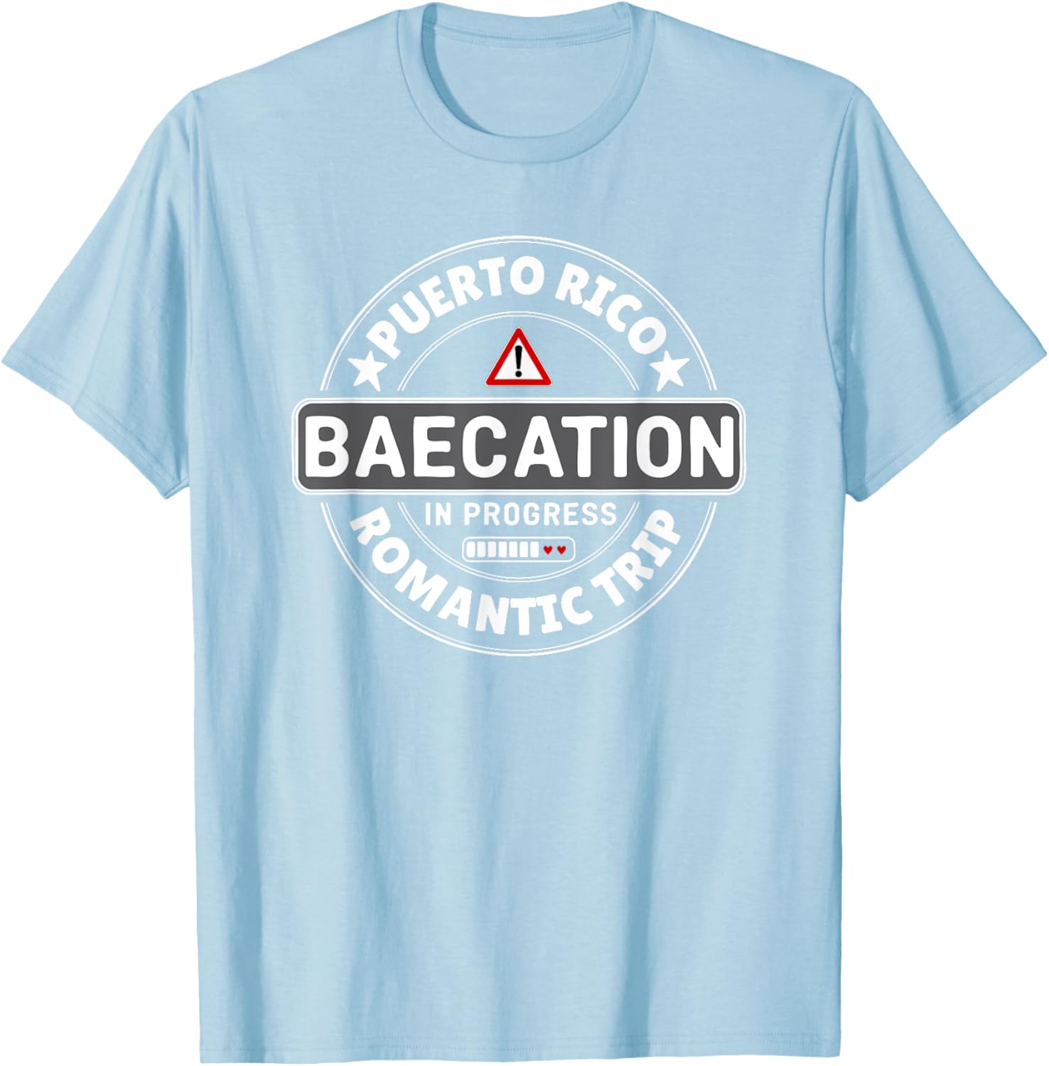 Couples Matching 1st Puerto Rico Baecation Romantic Travel T-Shirt - 1