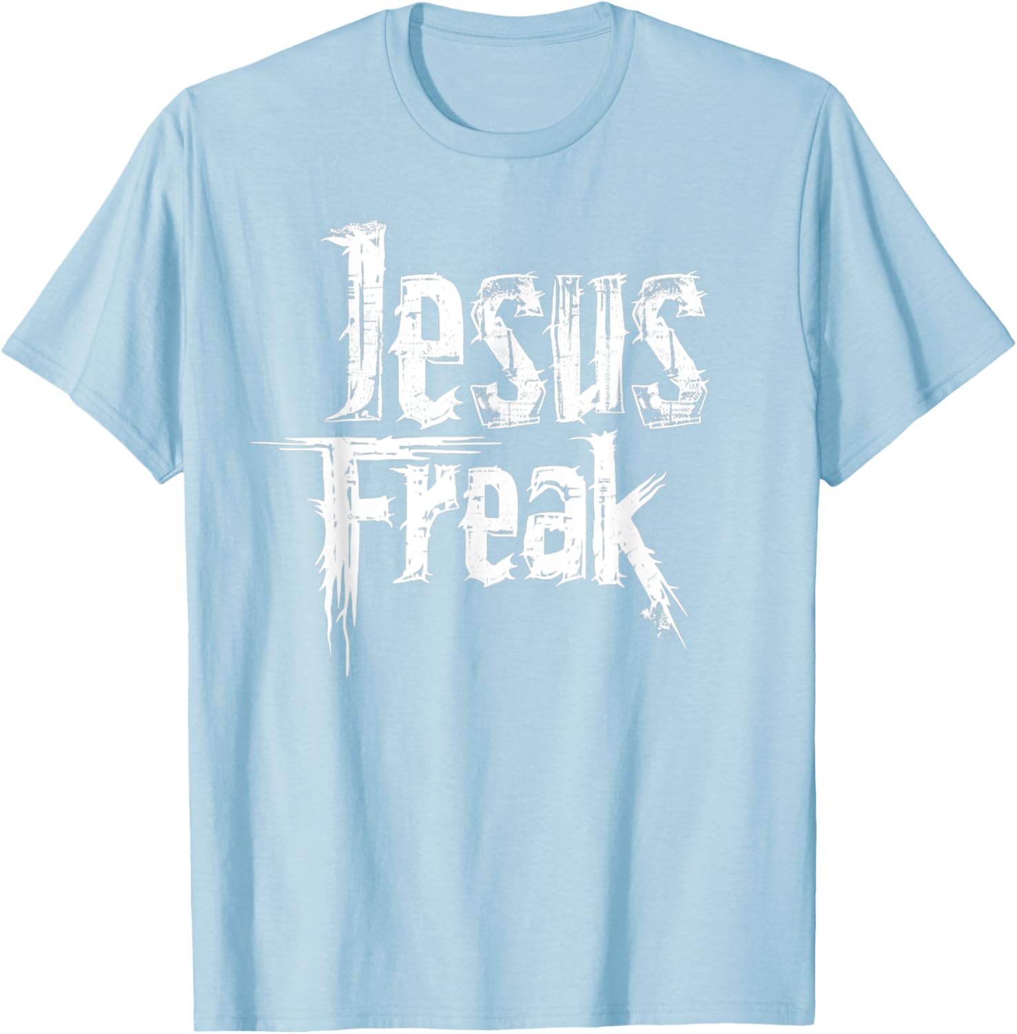 Vintage Jesus Freak Grunge Style T-Shirt for Christian Fashion Lovers - 19