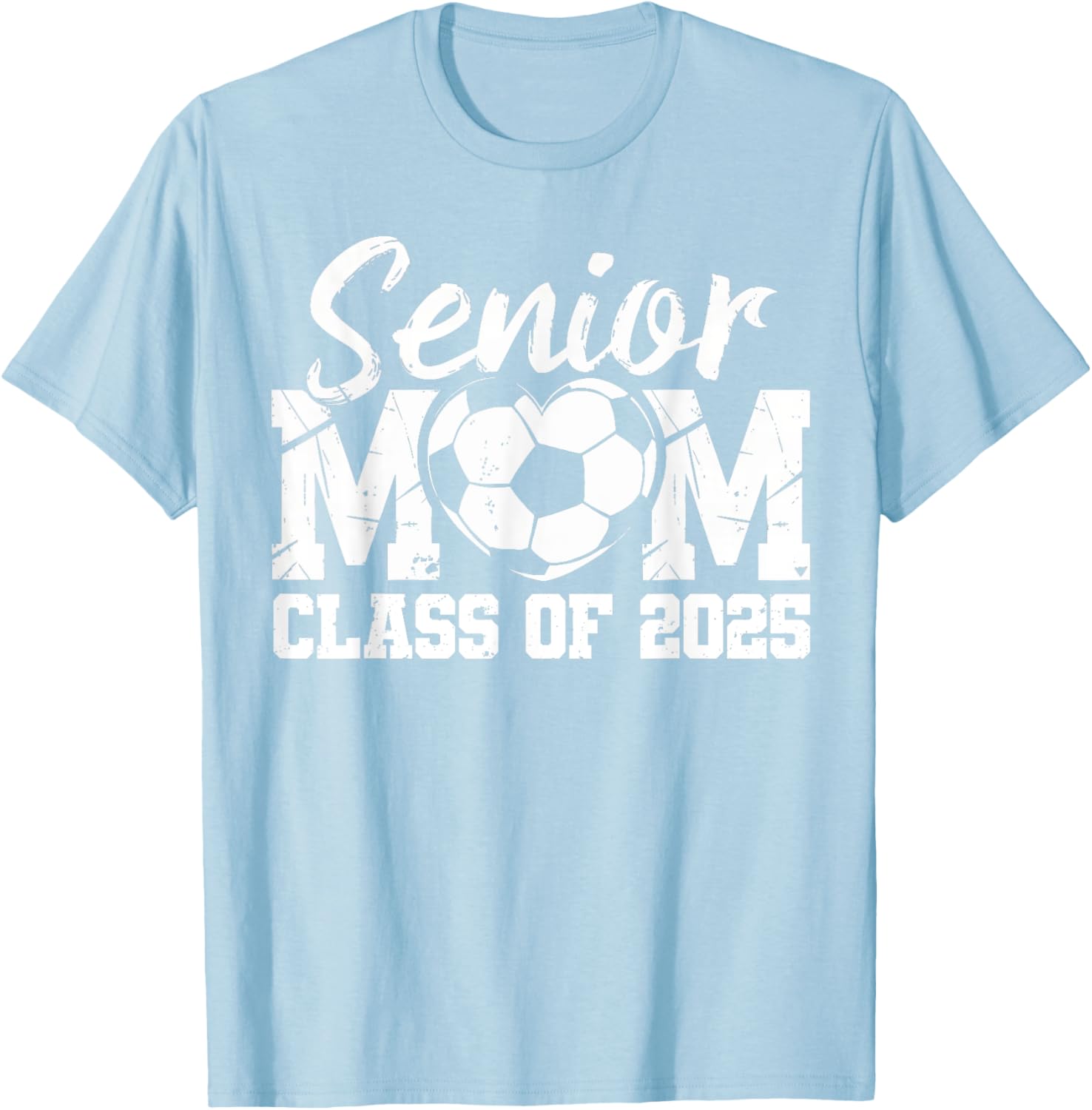 Soccer Mom Class of 2025 Graduate T-Shirt for Proud Senior Mamas - 5