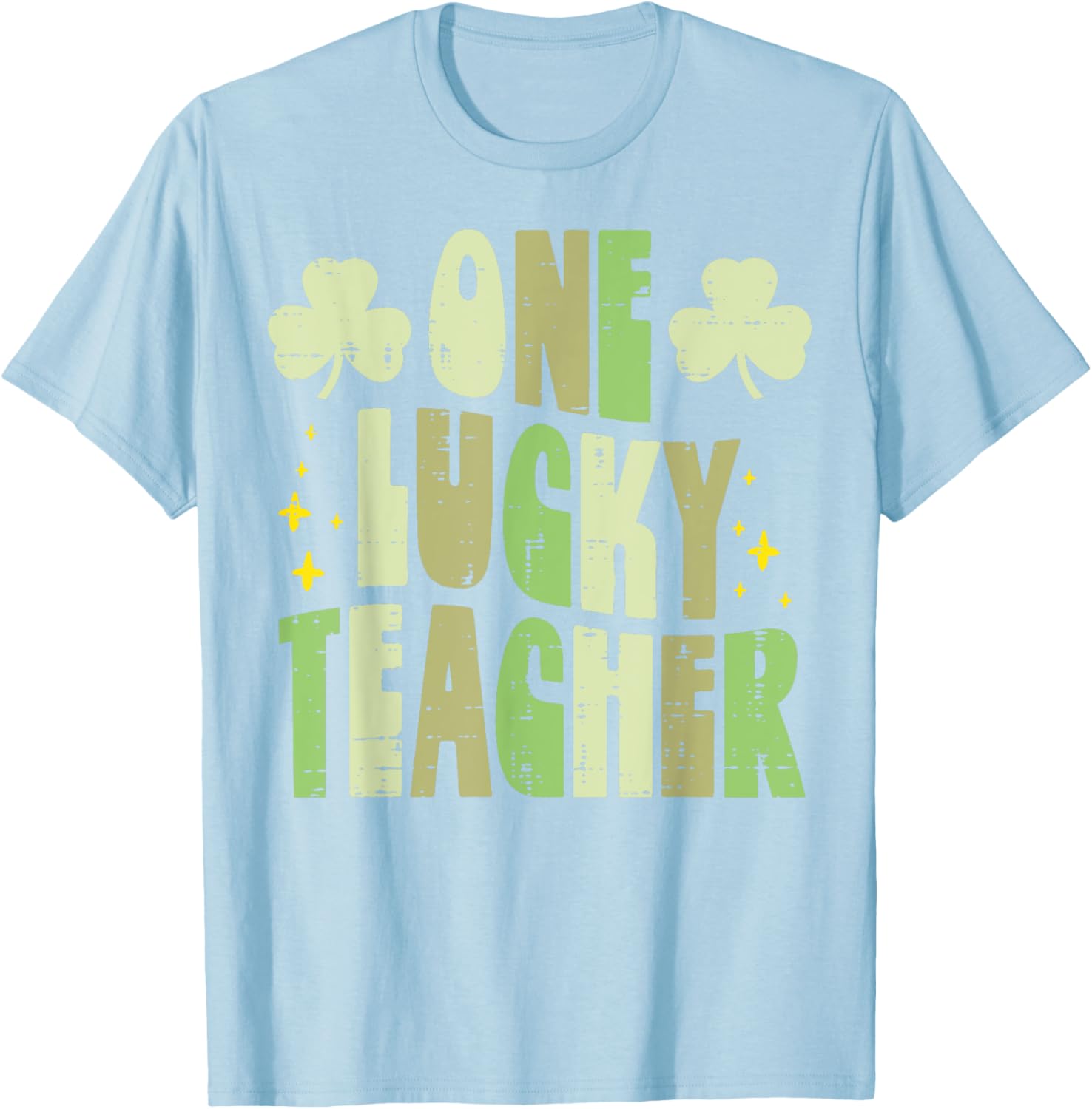 St Patricks Day One Lucky Teacher T-Shirt for Men and Women - 21