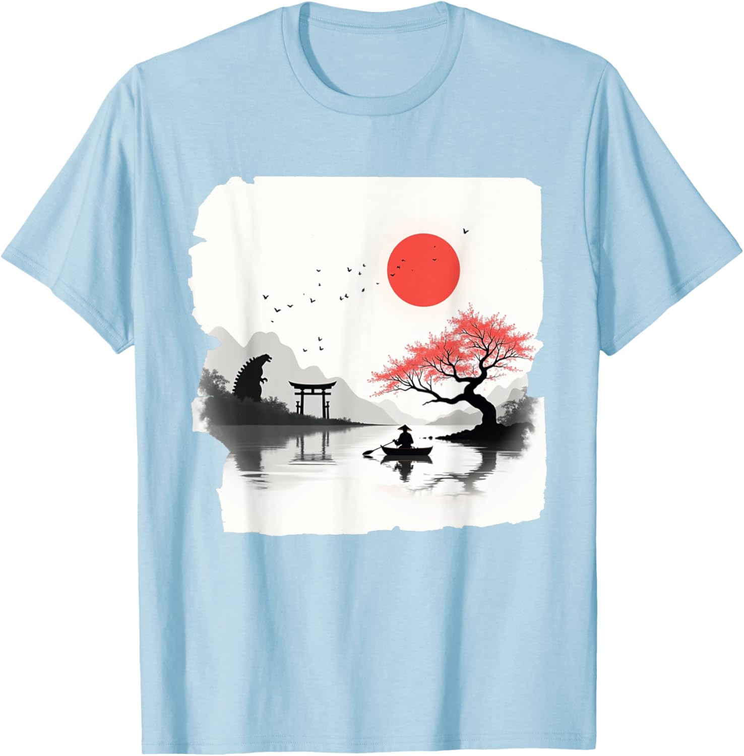 Retro Vintage Japanese Kaiju Art T-Shirt for Unique Style Lovers - 17