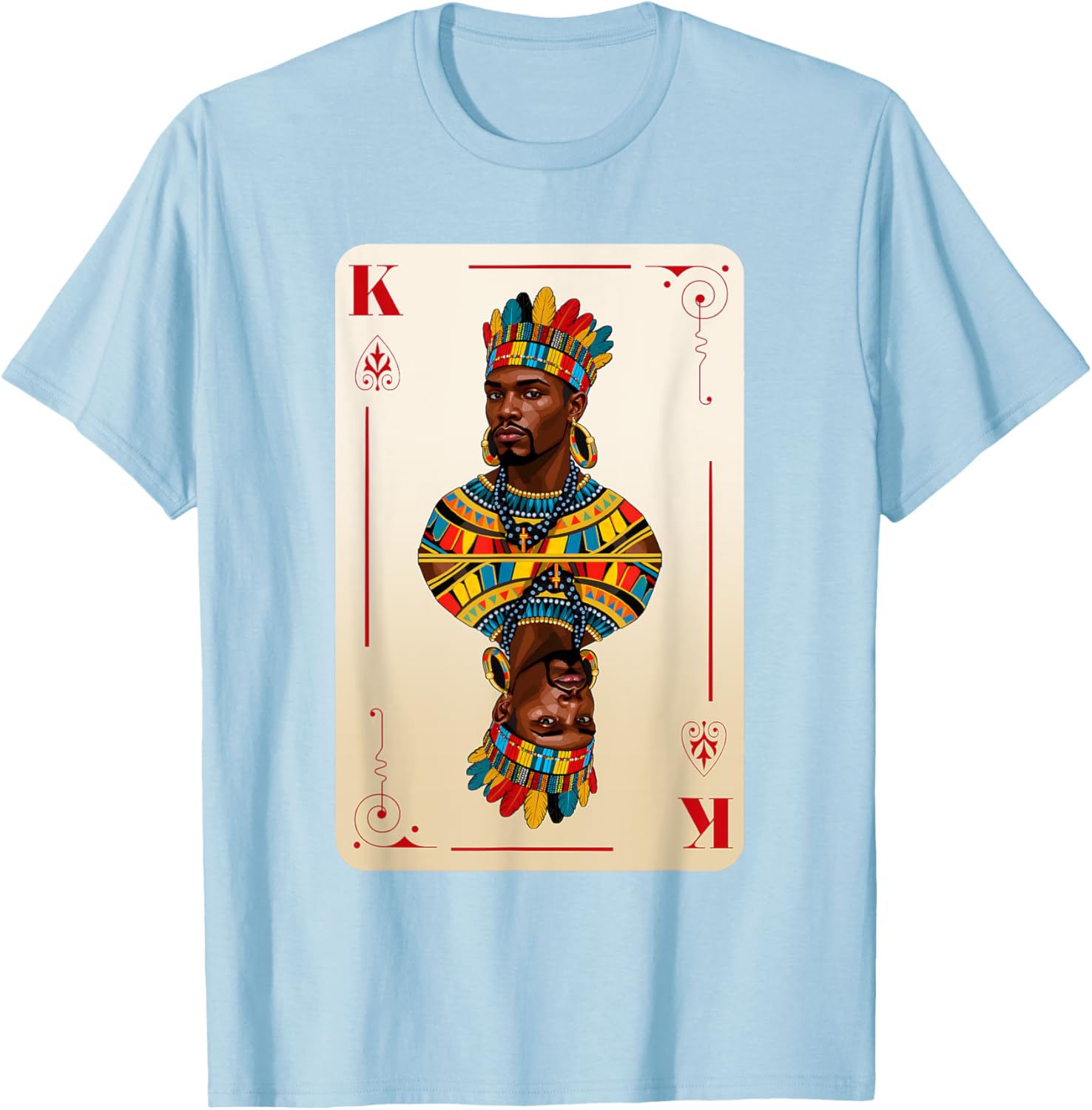 African King Black Pride BHM Couples T-Shirt for Men - Matching Style - 23