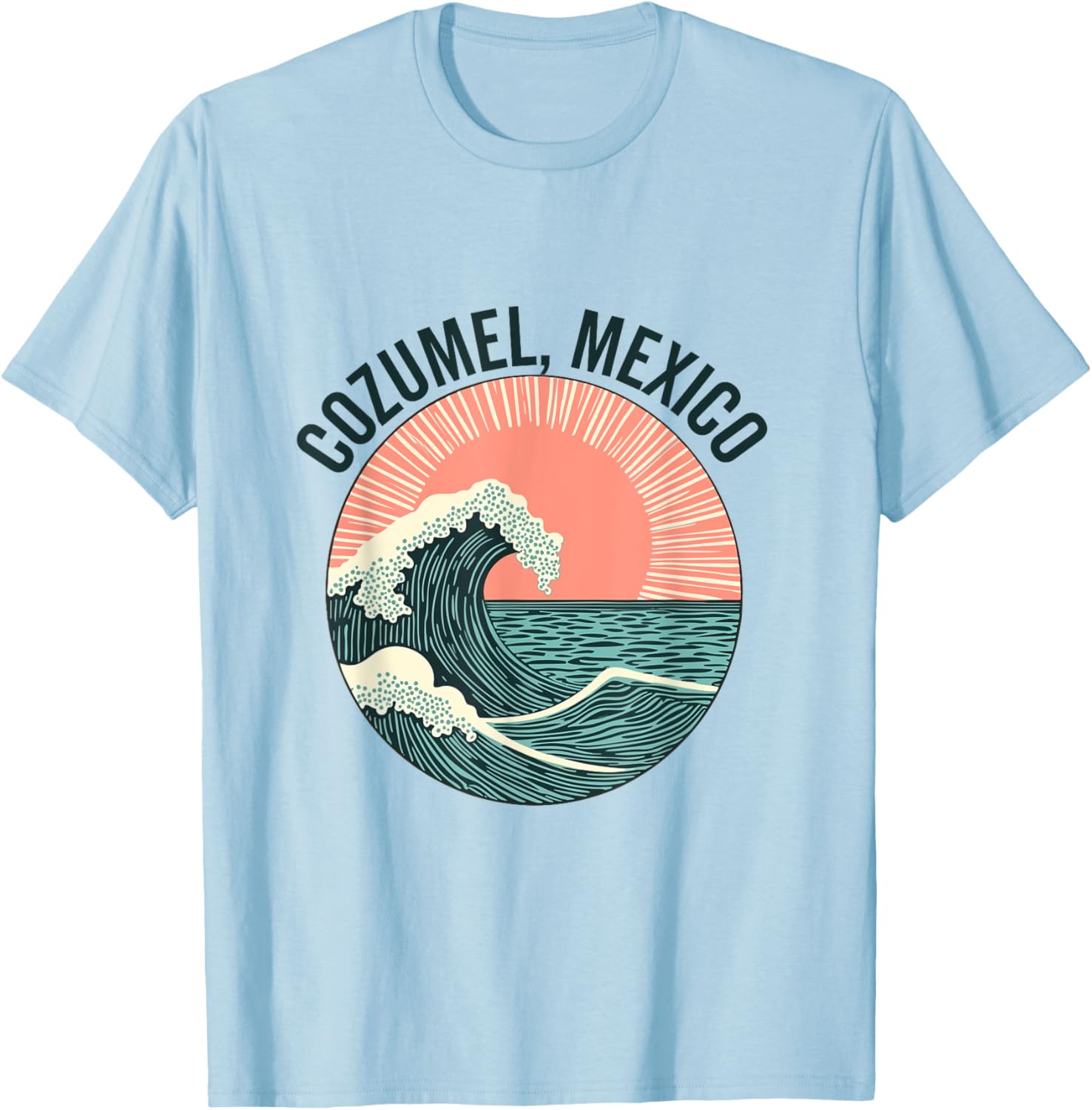 Cozumel Mexico Vacation T-Shirt for Men and Women - Travel Souvenir Tee - 1