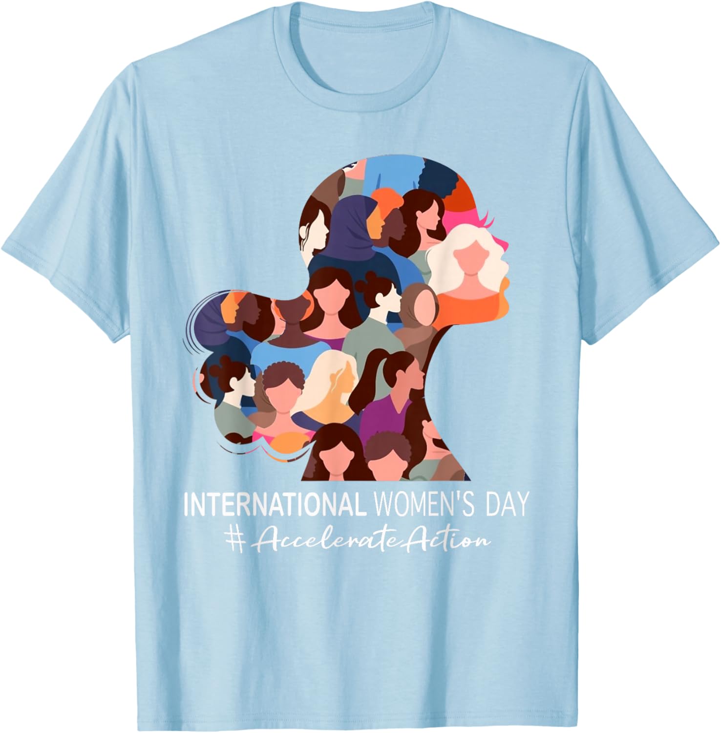 Accelerate Action Women's Day 2025 T-Shirt Stylish Comfort for Everyday Wear - 19