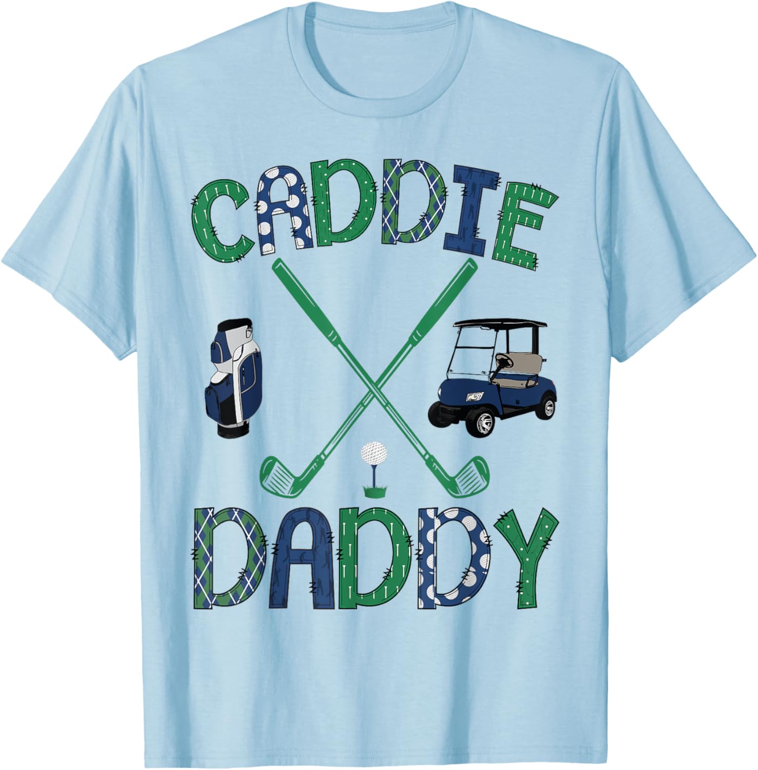 Caddie Daddy Hole in One Birthday Golfer T-Shirt for Golf Lovers - 6