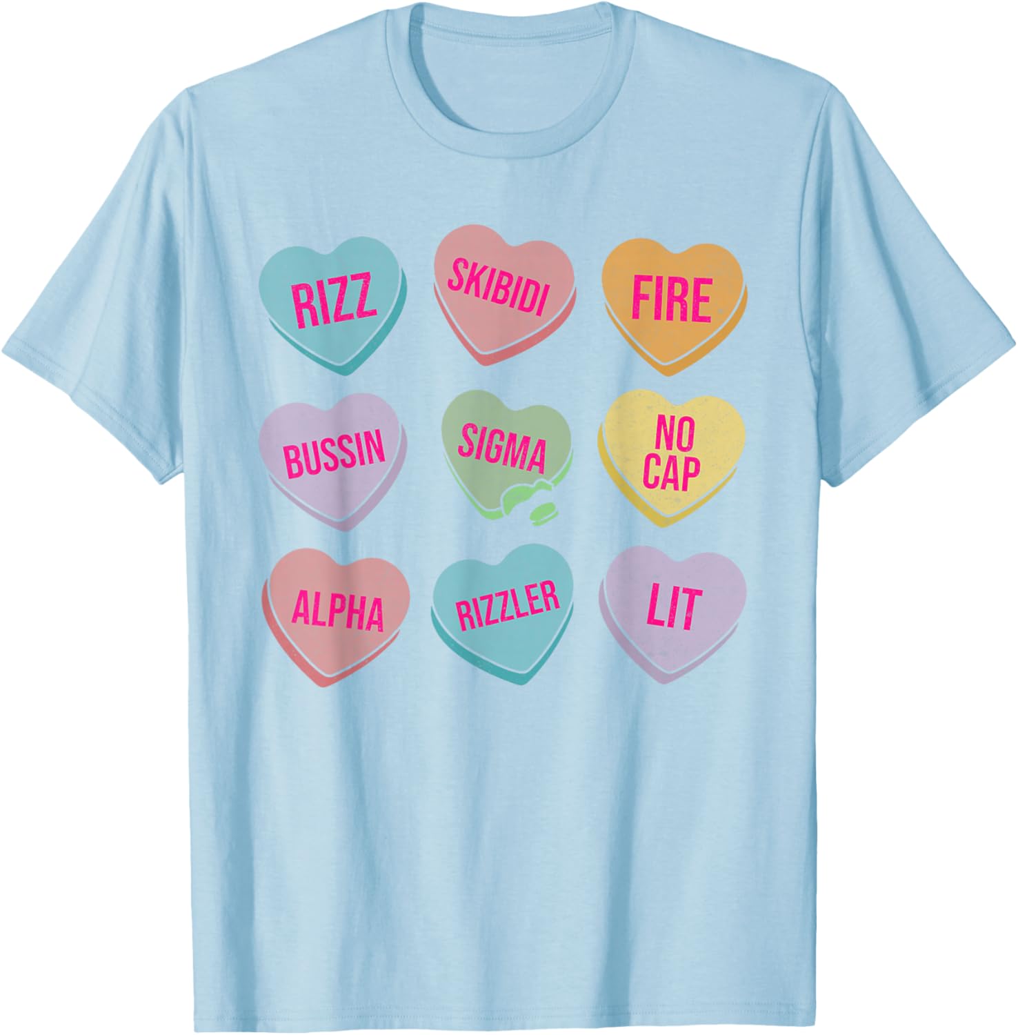 Skibidi Funny Valentine's Day Rizz Toddler T-Shirt for Boys - 28