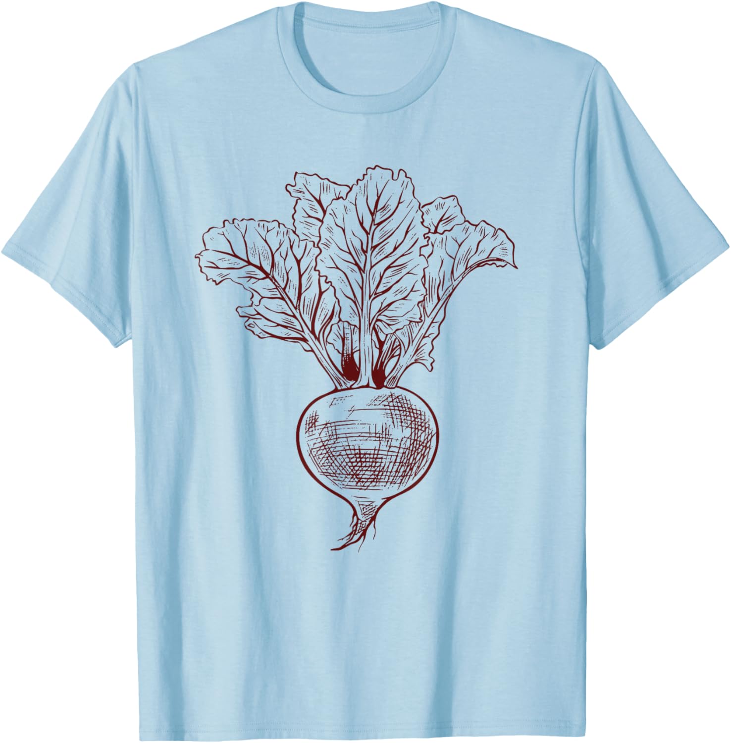 Vintage Beetroot Vegan T-Shirt for Vegetable Lovers and Retro Style Fans - 20