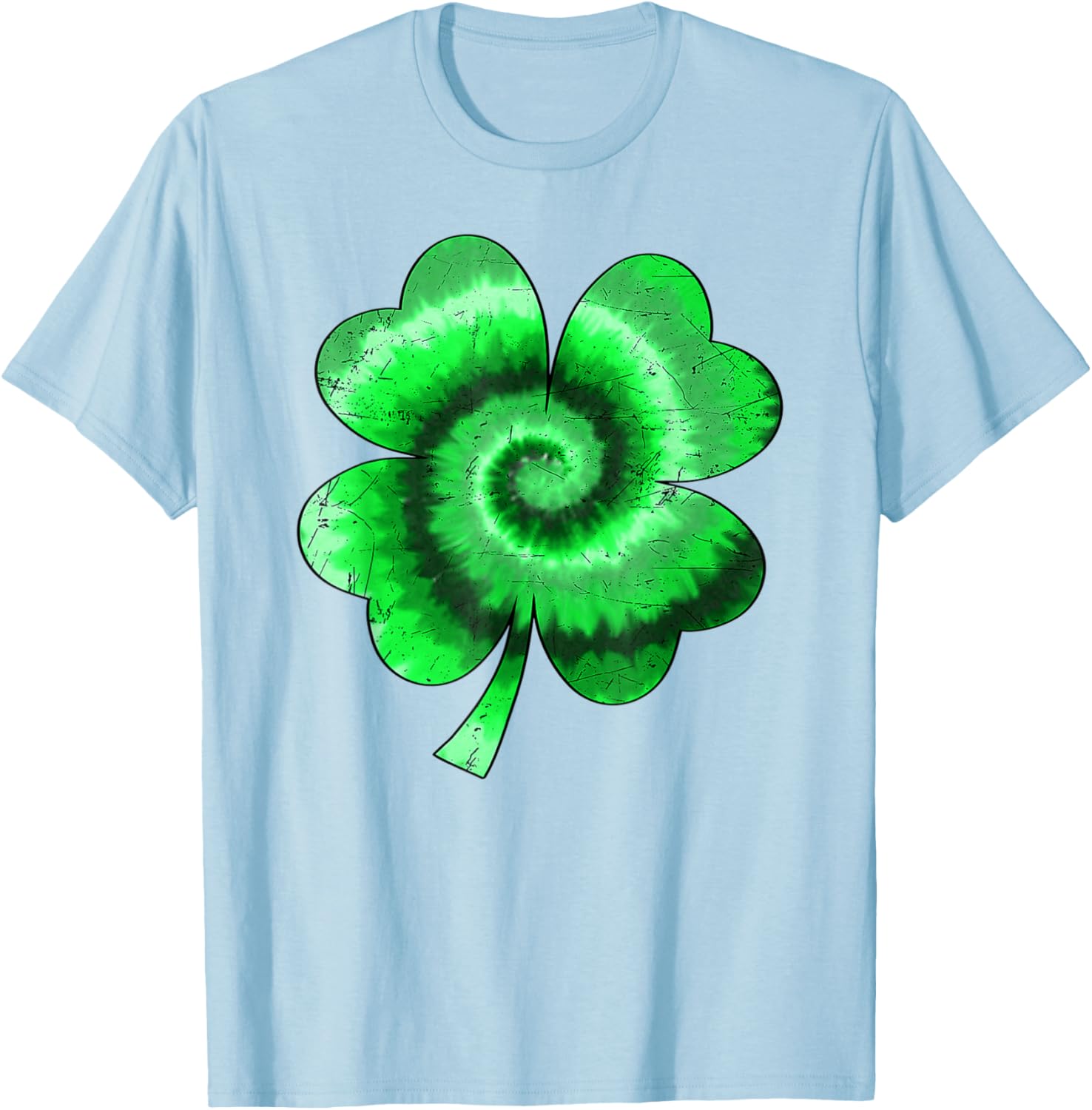 Tie Dye Shamrock T-Shirt for St Patrick's Day - Fun for All Ages - 23