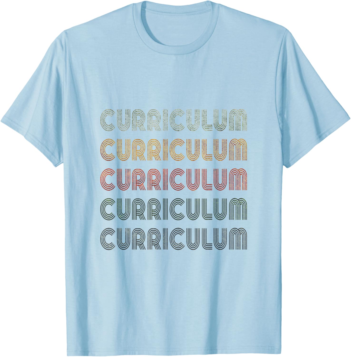 Vintage Grunge Love Heart Curriculum Tee Black T-Shirt for Casual Style - 10