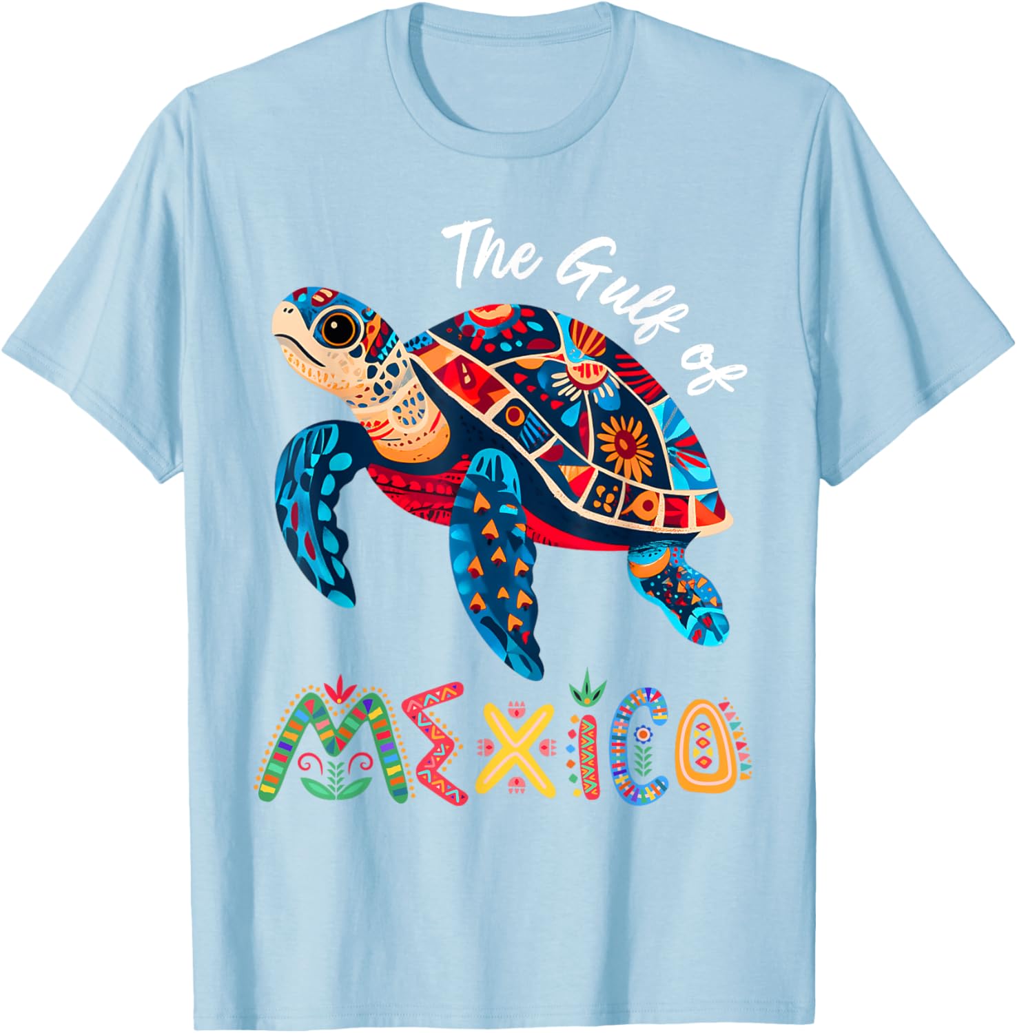 Sea Turtle Gulf of Mexico Forever T-Shirt for Ocean Lovers - 16
