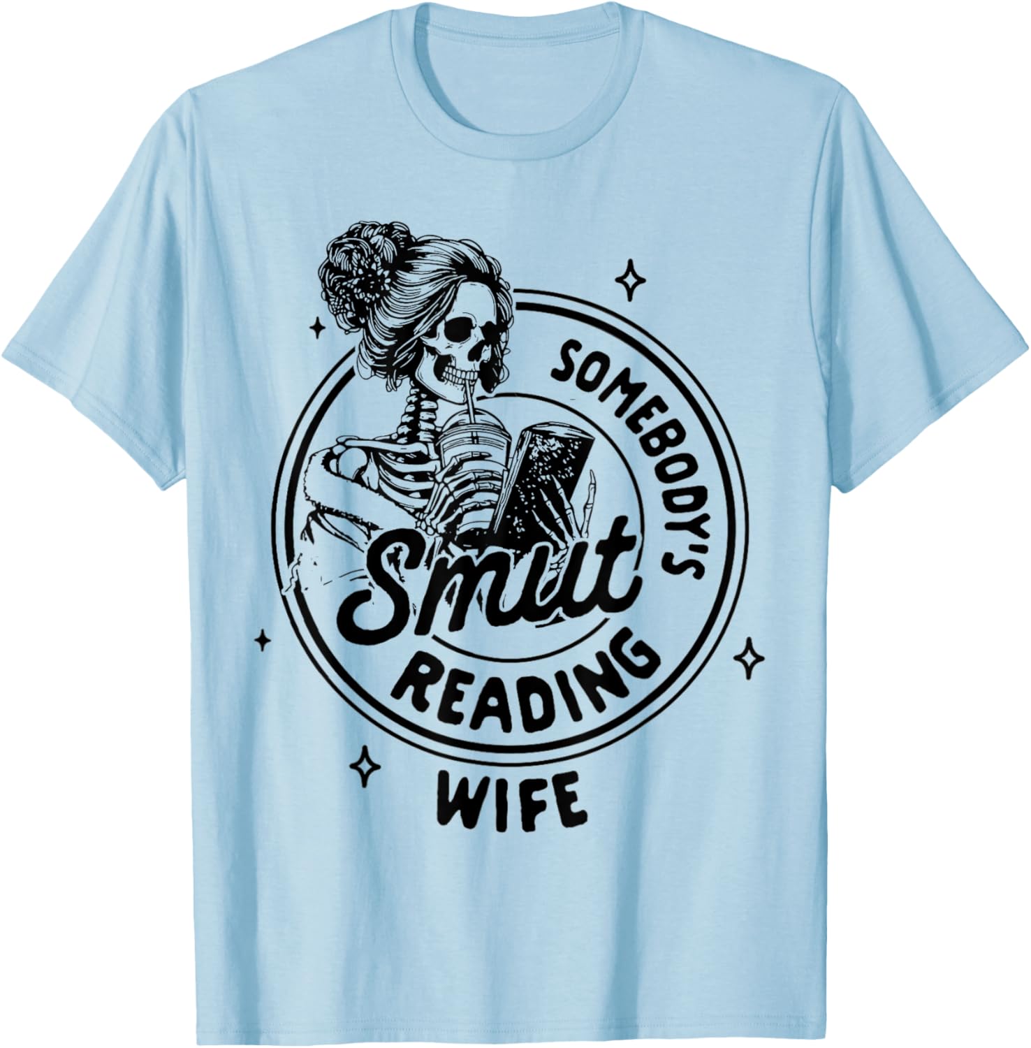Smut Reading Wife Spicy Book Romance T-Shirt for Book Lovers - 11