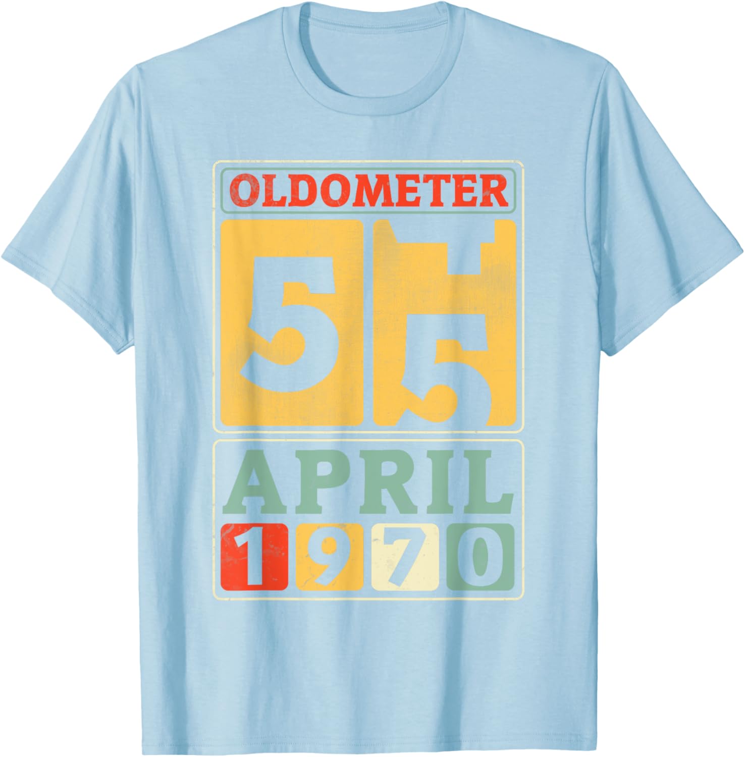 Vintage 55th Birthday T-Shirt for April 1970 Birthdays, Great Gift! - 16