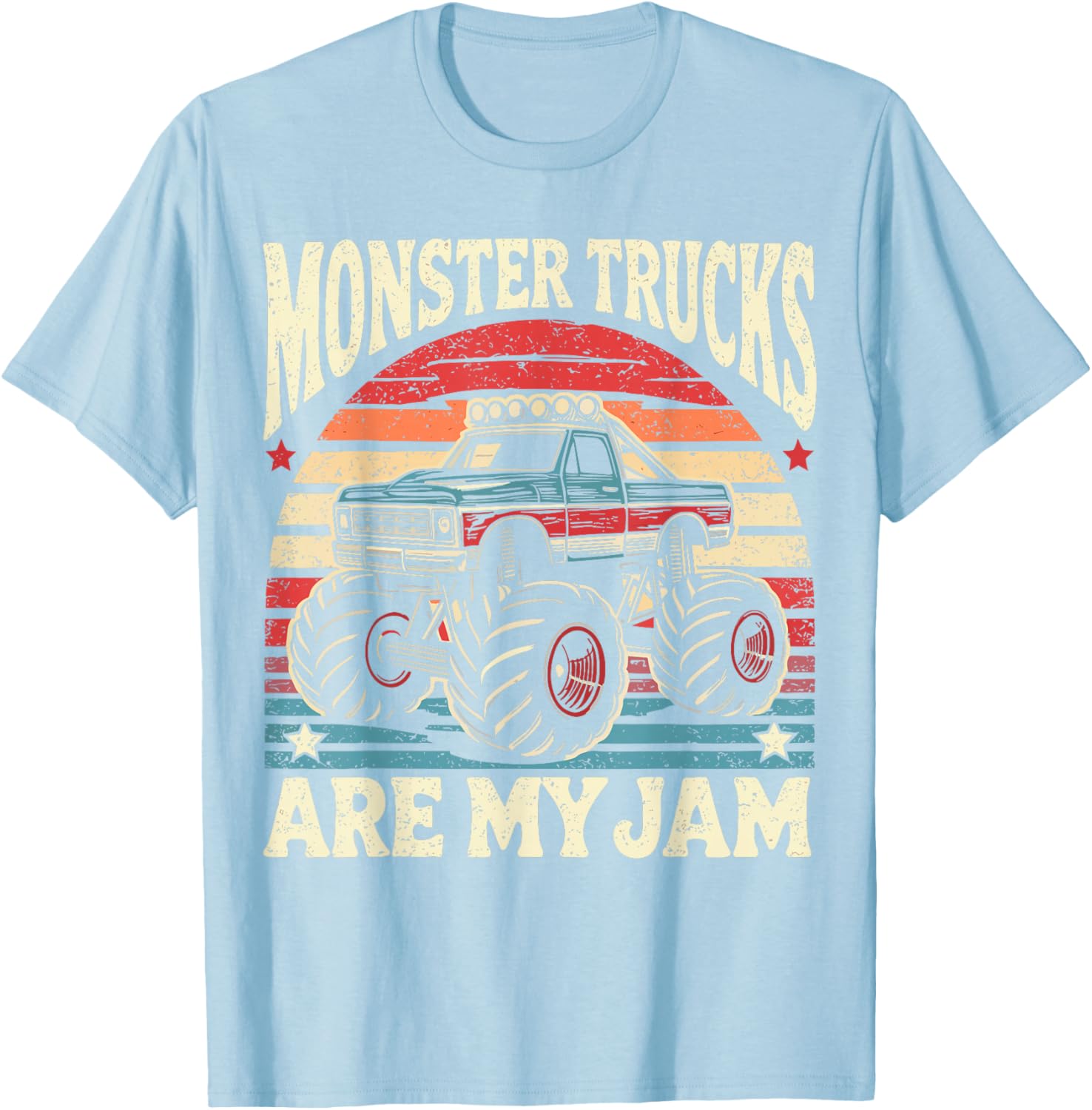 Vintage Monster Truck Enthusiast T-Shirt for Kids and Adults - 4